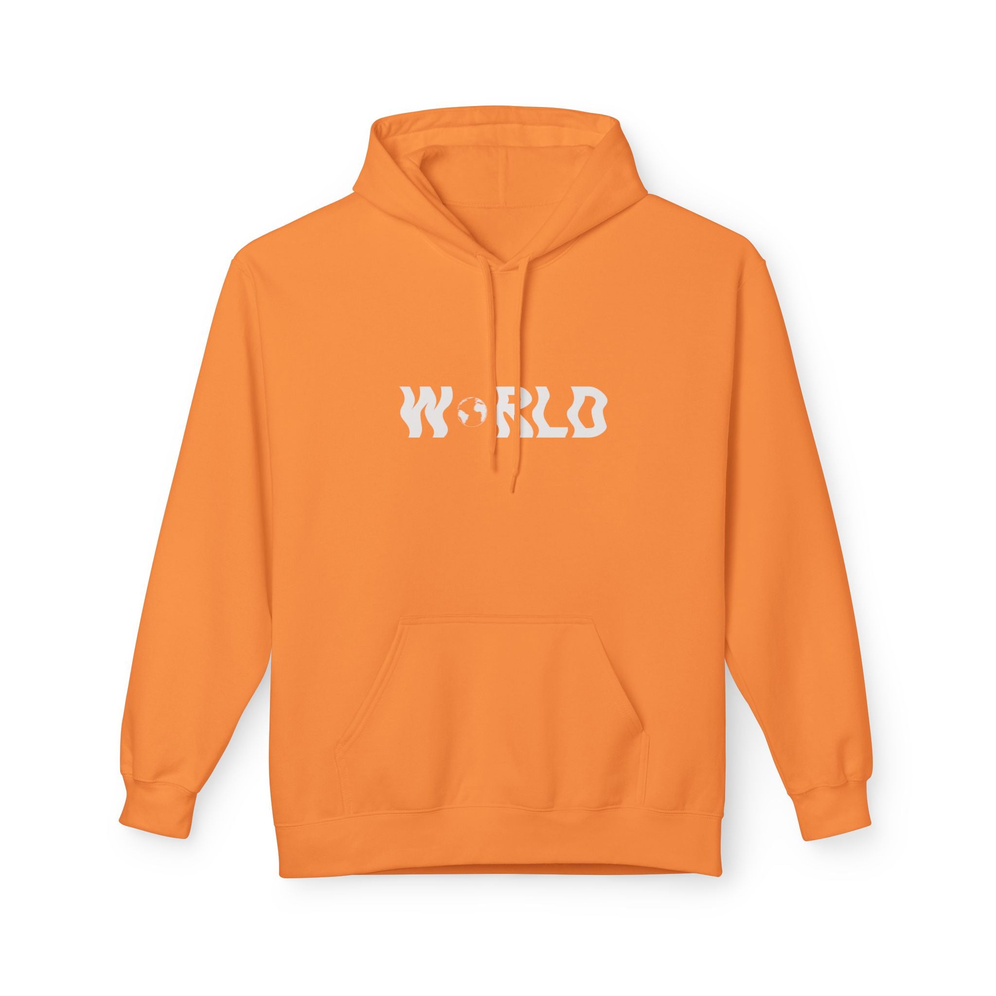 World Logo Hoodie — Minimalist Streetwear Pullover