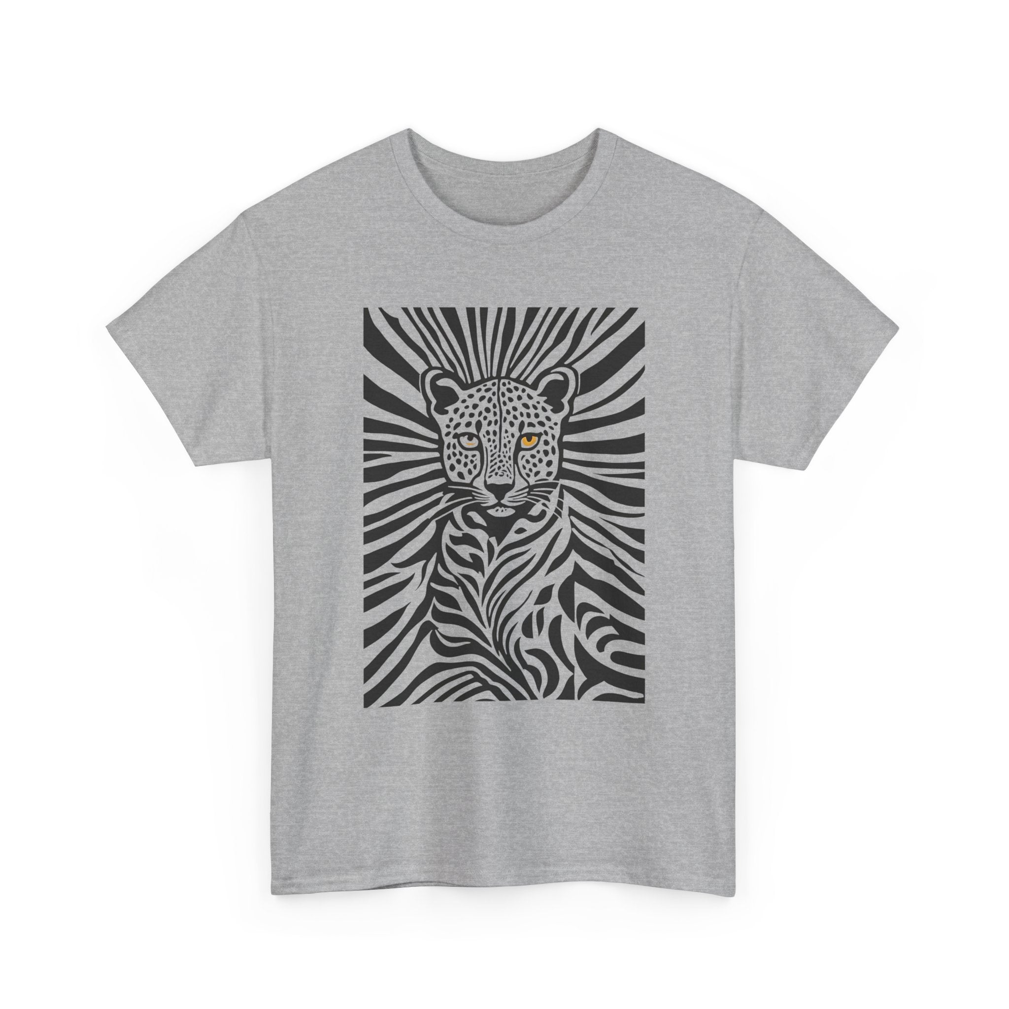 Stylish Animal Print Tee, Unisex Cotton T-Shirt, Wildlife Lover Gift, Casual Everyday Wear, Unique Graphic Tee, Statement Shirt
