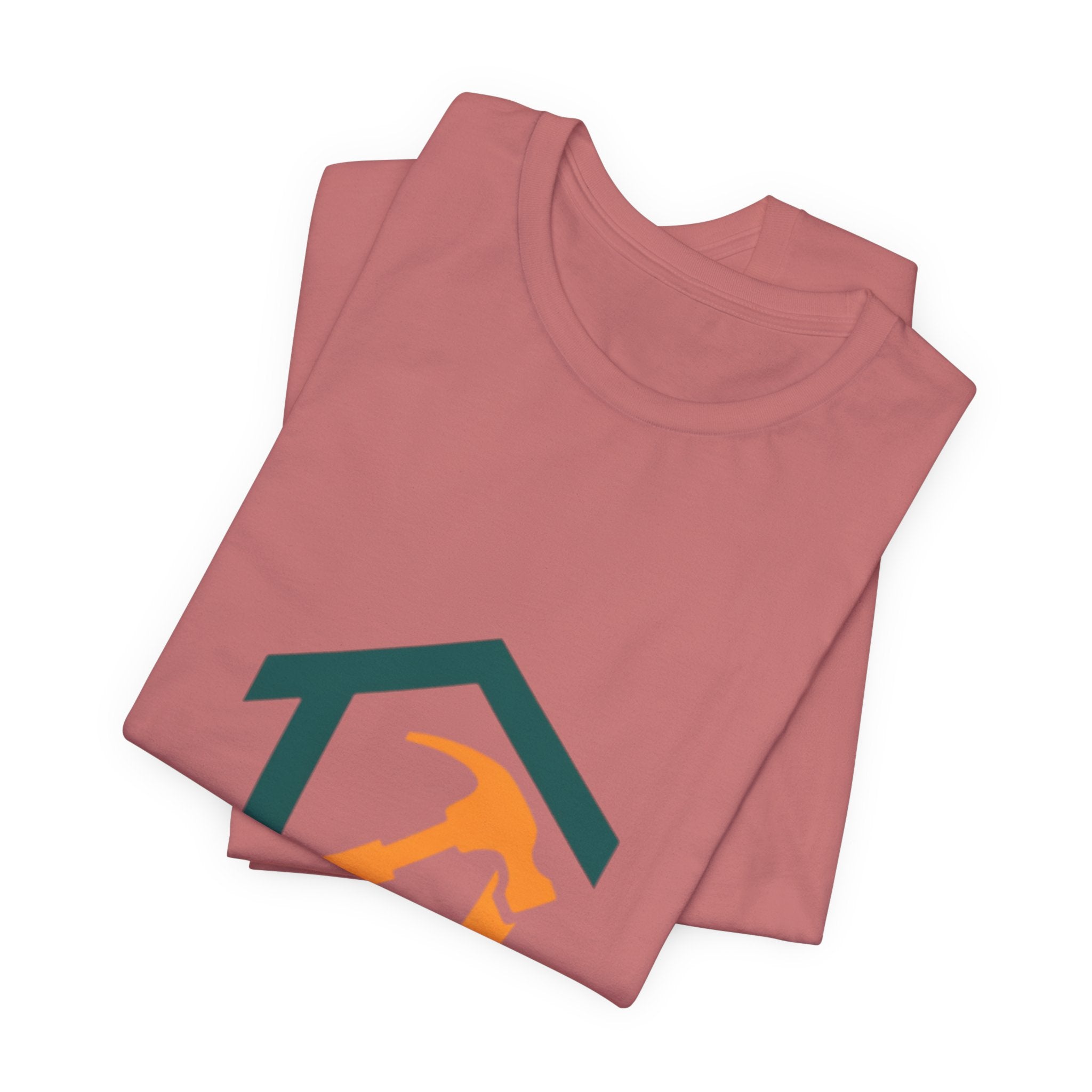 Home Repair Hammer T-Shirt — Contractor & DIY House Logo Tee