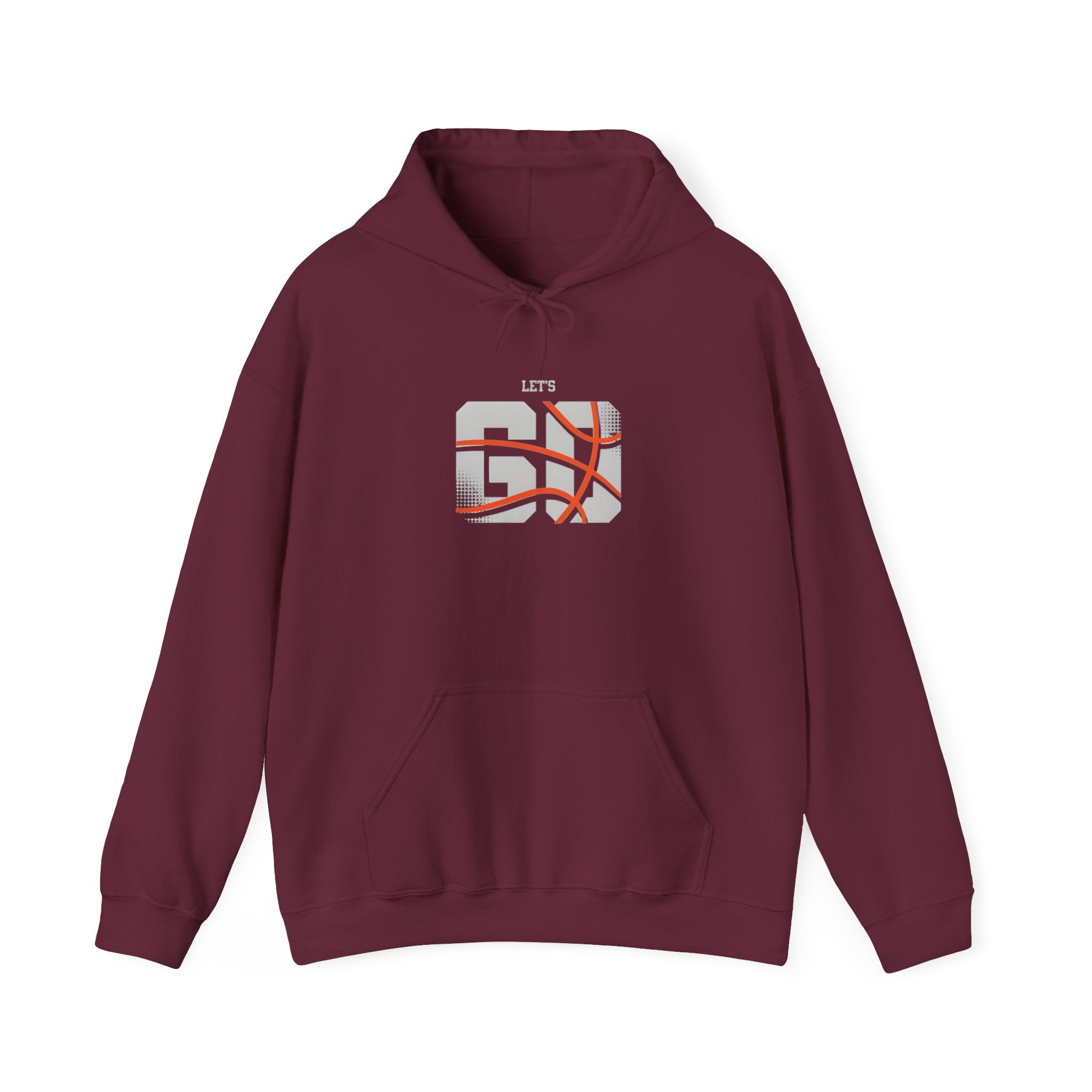 Basketball '23 Hoodie — Minimal Court Logo Pullover