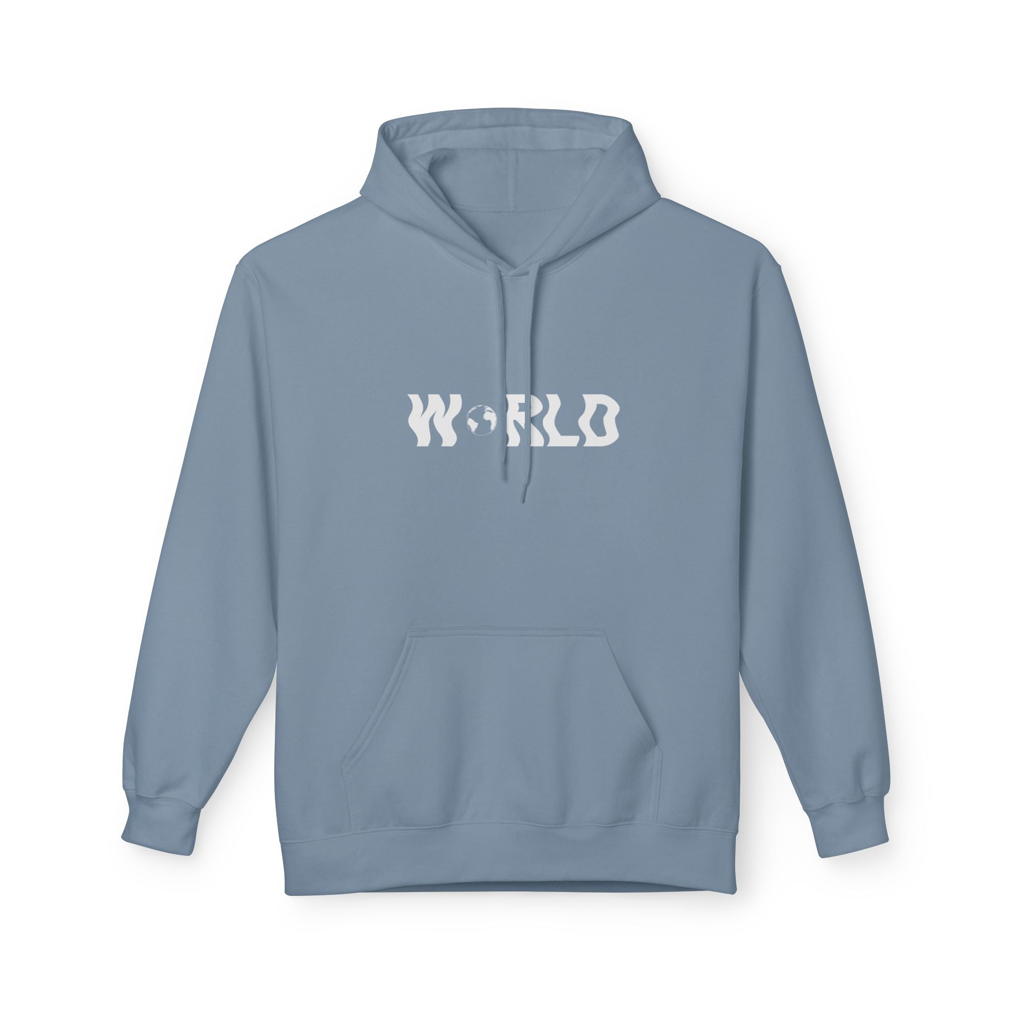 World Logo Hoodie — Minimalist Streetwear Pullover