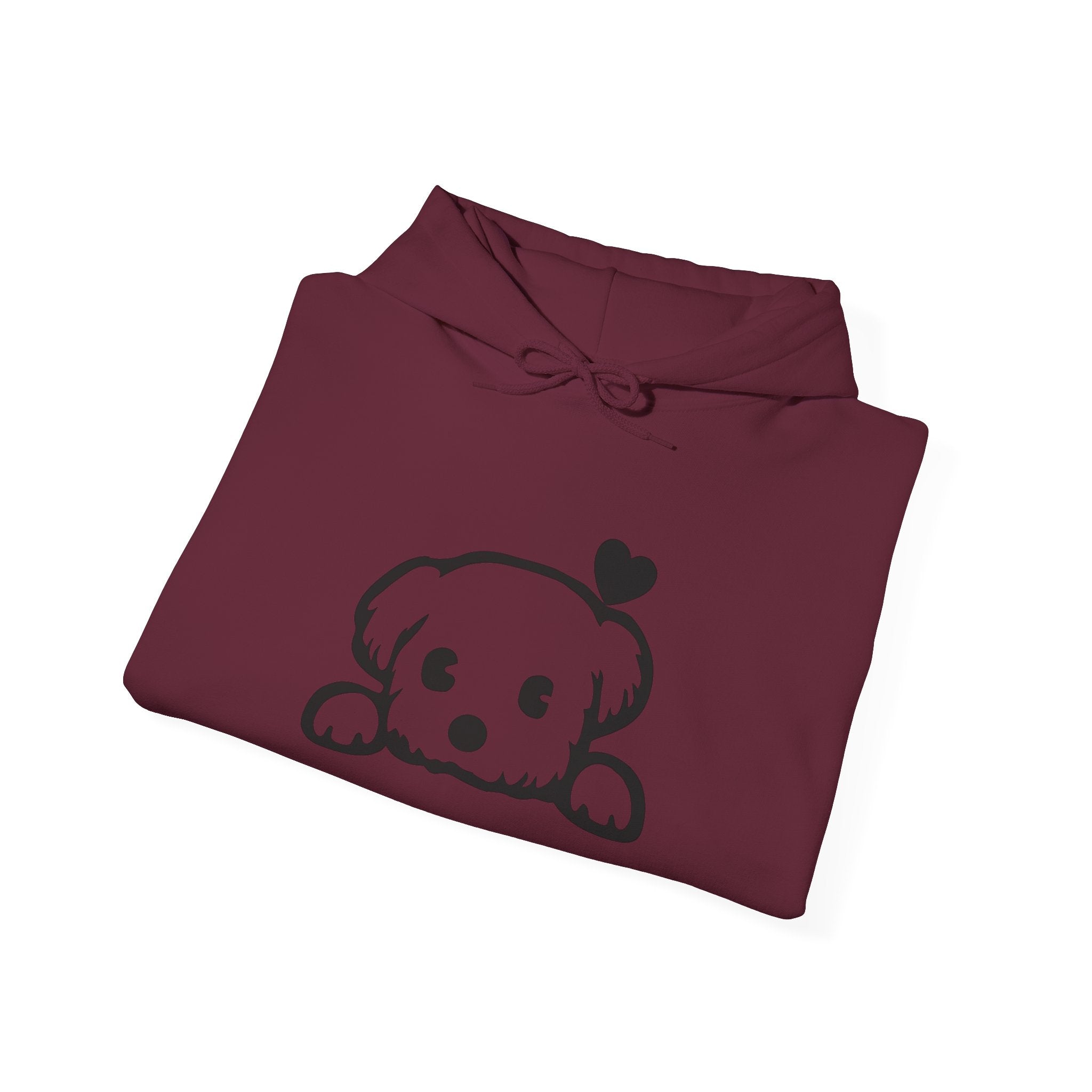 Adorable Puppy Hoodie, Cute Dog Sweatshirt for Pet Lovers, Cozy Unisex Gift, Perfect for Birthdays or Dog Lovers
