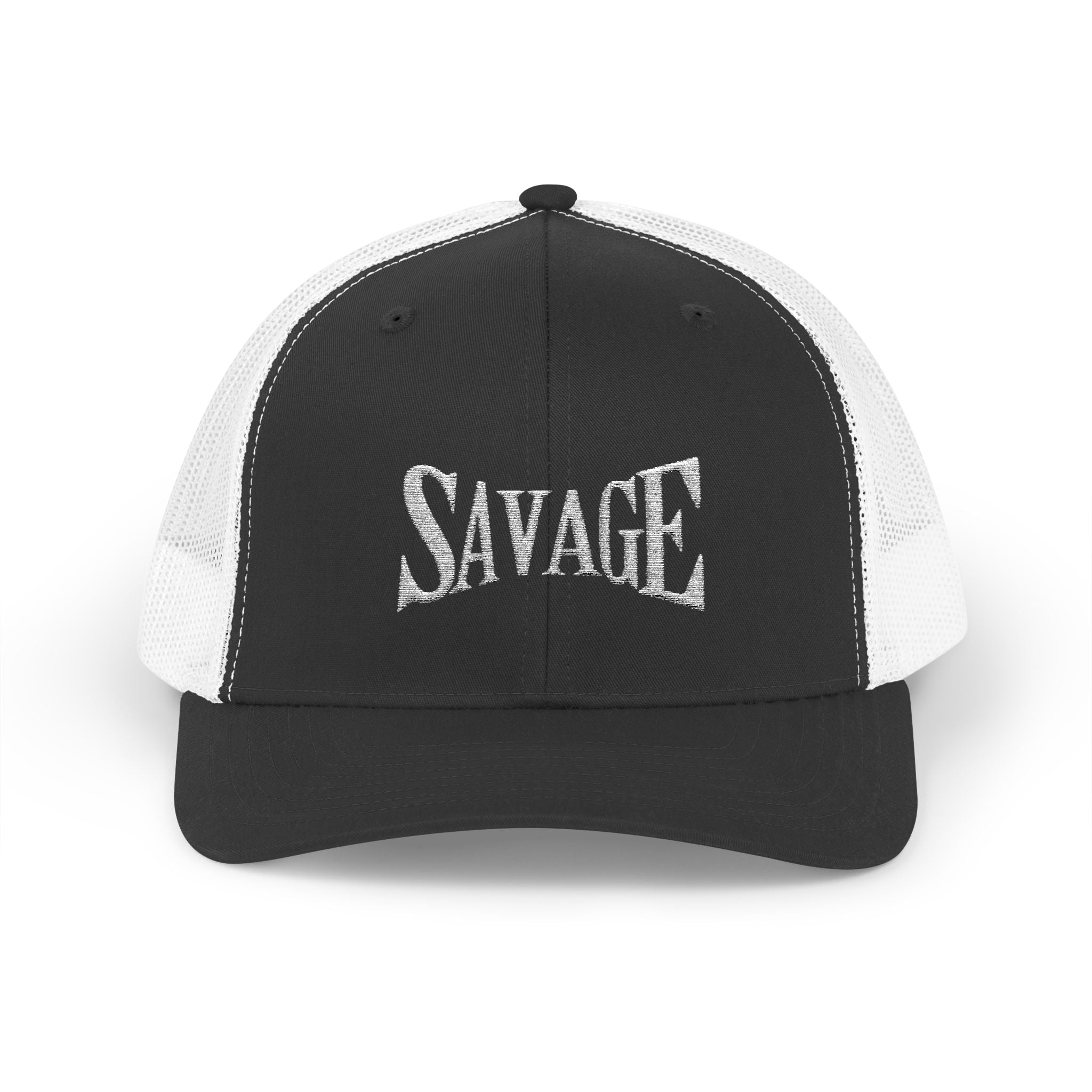 Savage Snapback Trucker Cap - Stylish Casual Headwear