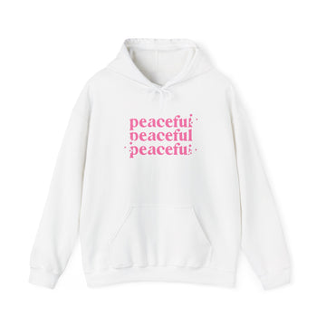 Peaceful Vibes Unisex Hoodie | Cozy Sweatshirt for Relaxation, Ideal Gift for Self-Care, Mindfulness, Casual Wear