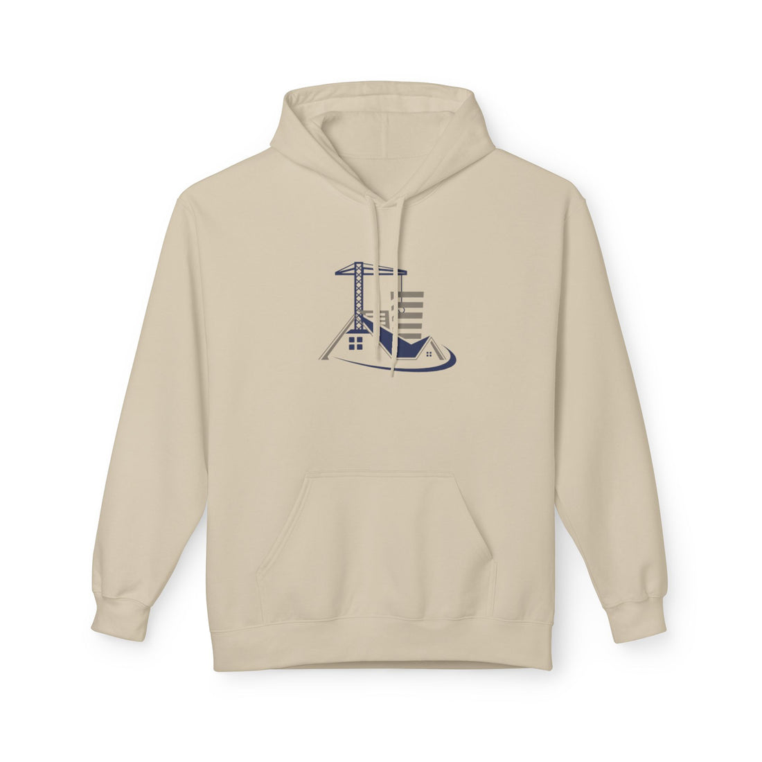 Coastal Lighthouse Hoodie — Minimal Nautical Beach House Graphic