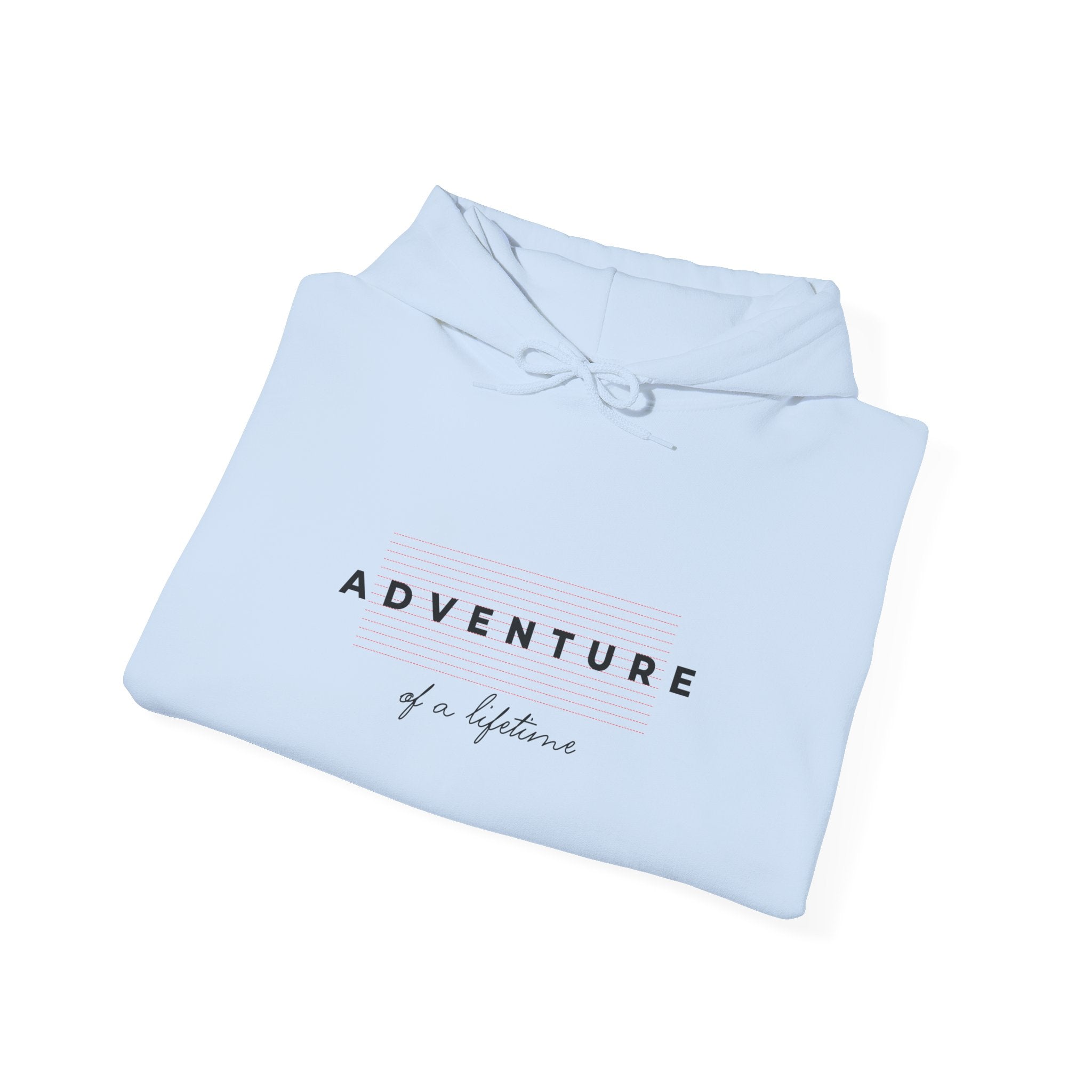 Adventure Is a Lifestyle Hoodie – Minimalist Outdoor Travel Pullover