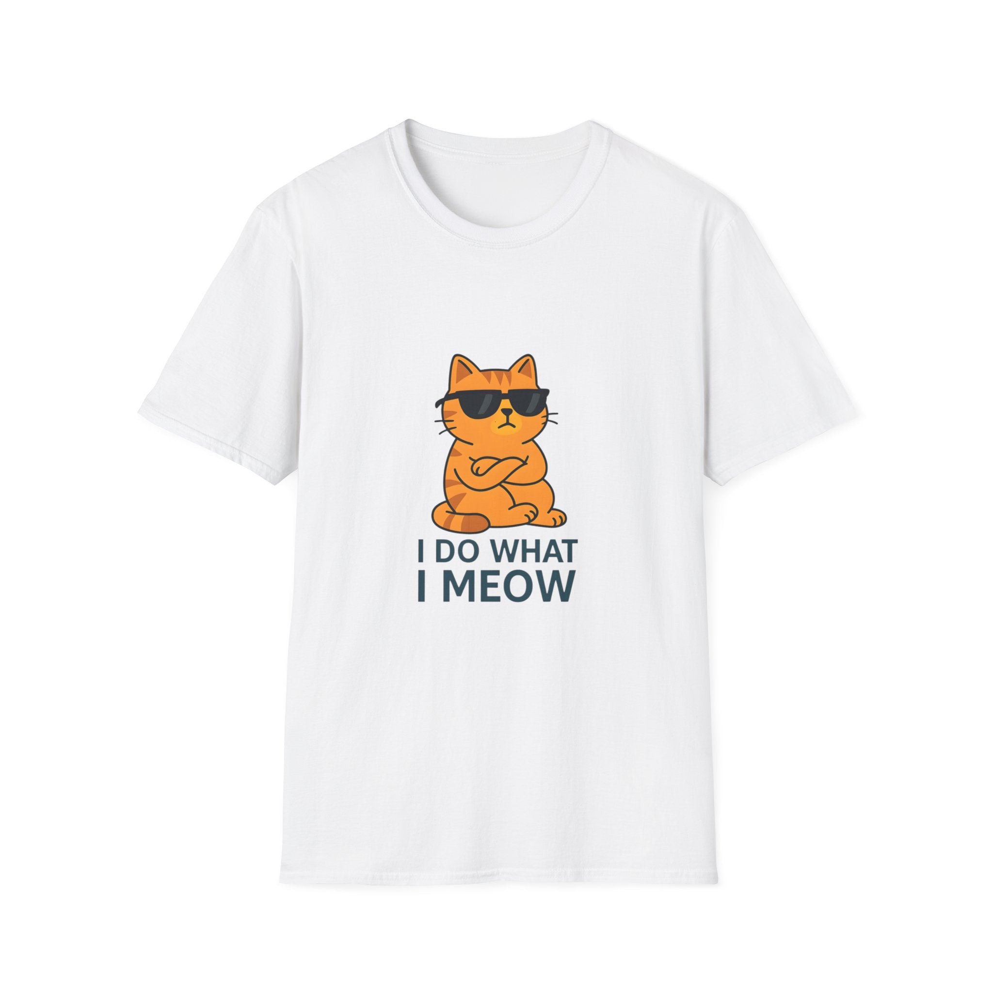 I Do What I Meow Cat T-Shirt — Funny Cool Cat Graphic Tee