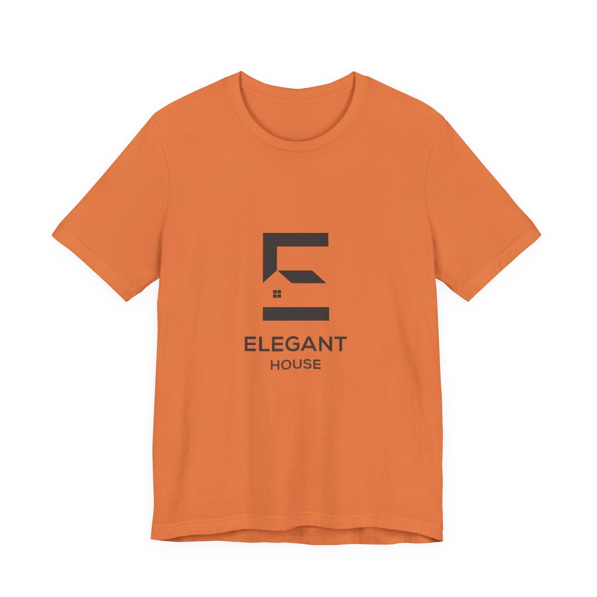Elegant House Logo T-Shirt — Minimal Real Estate Branding Tee