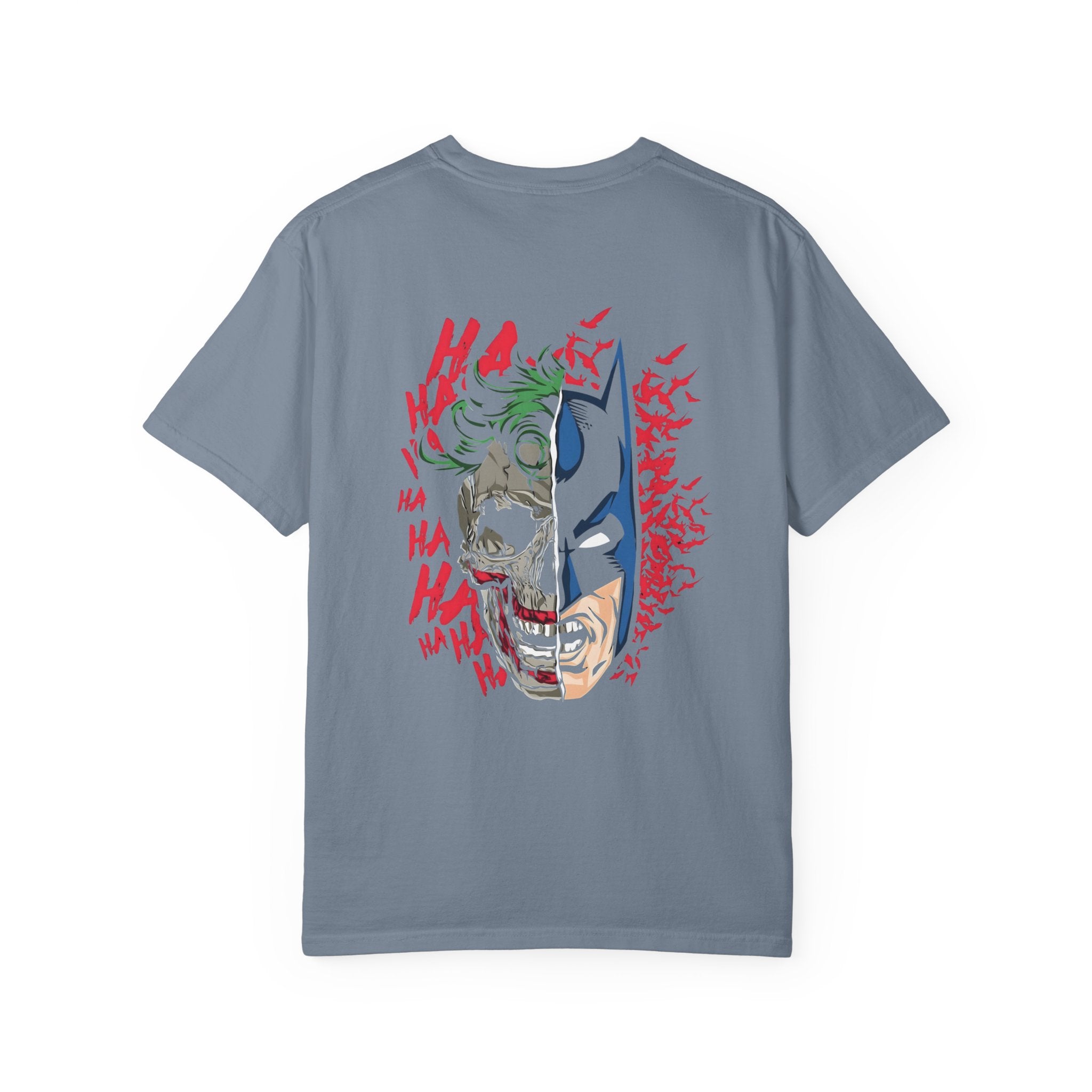 Playful Batman Joker T-shirt, Unisex Funny Tee, Graphic Tee for Fans, Gift for Superhero Lovers, Comic-Inspired Apparel