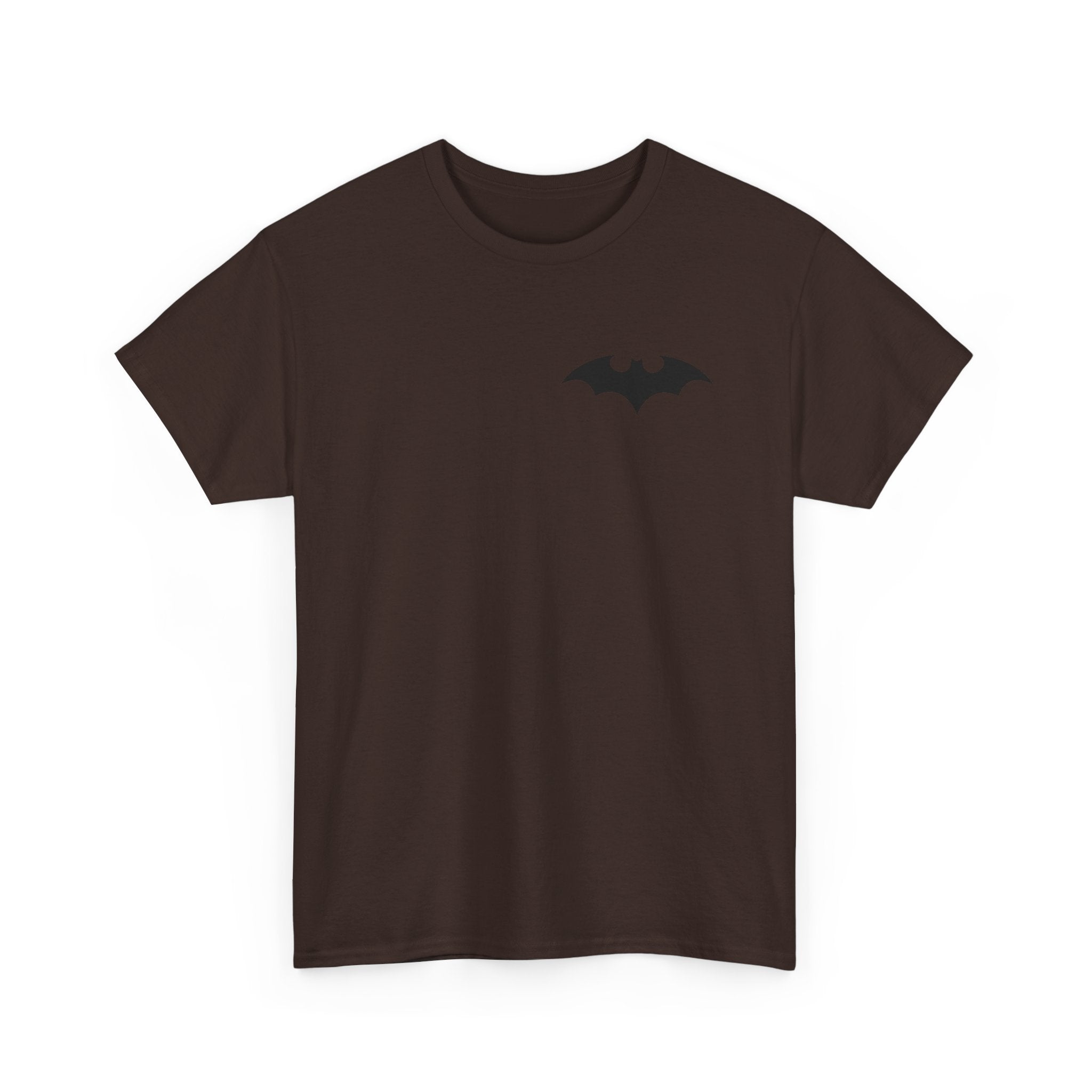 Batman & JoJo's Style Unisex Heavy Cotton Tee, Casual Wear, Graphic Tee, Streetwear, Cool Gift, Anime Shirt
