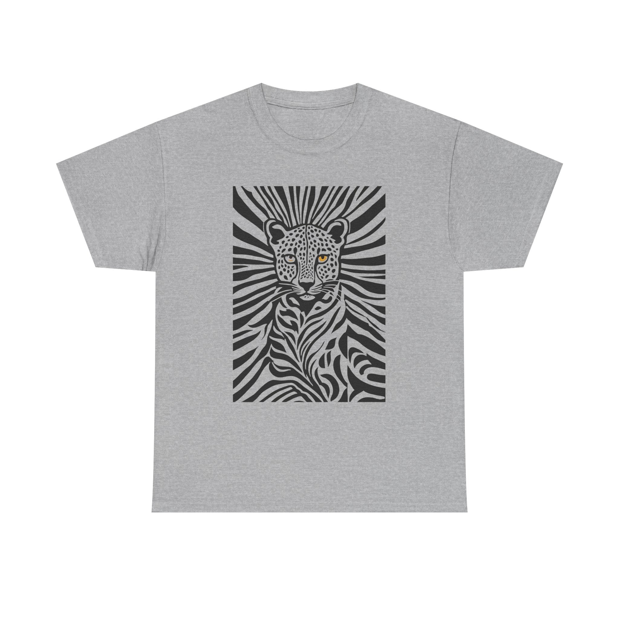 Stylish Animal Print Tee, Unisex Cotton T-Shirt, Wildlife Lover Gift, Casual Everyday Wear, Unique Graphic Tee, Statement Shirt