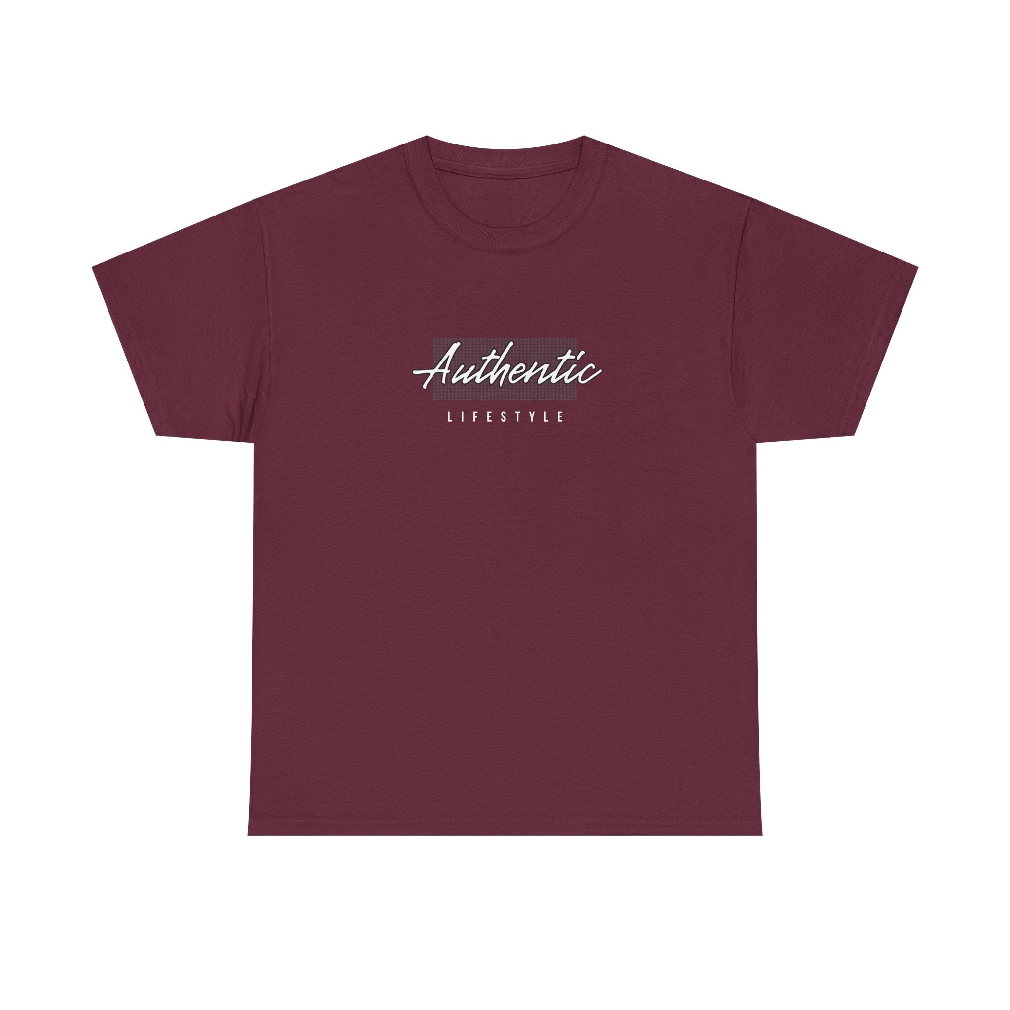 Authentic Lifestyle T-Shirt — Minimal Script Graphic Tee