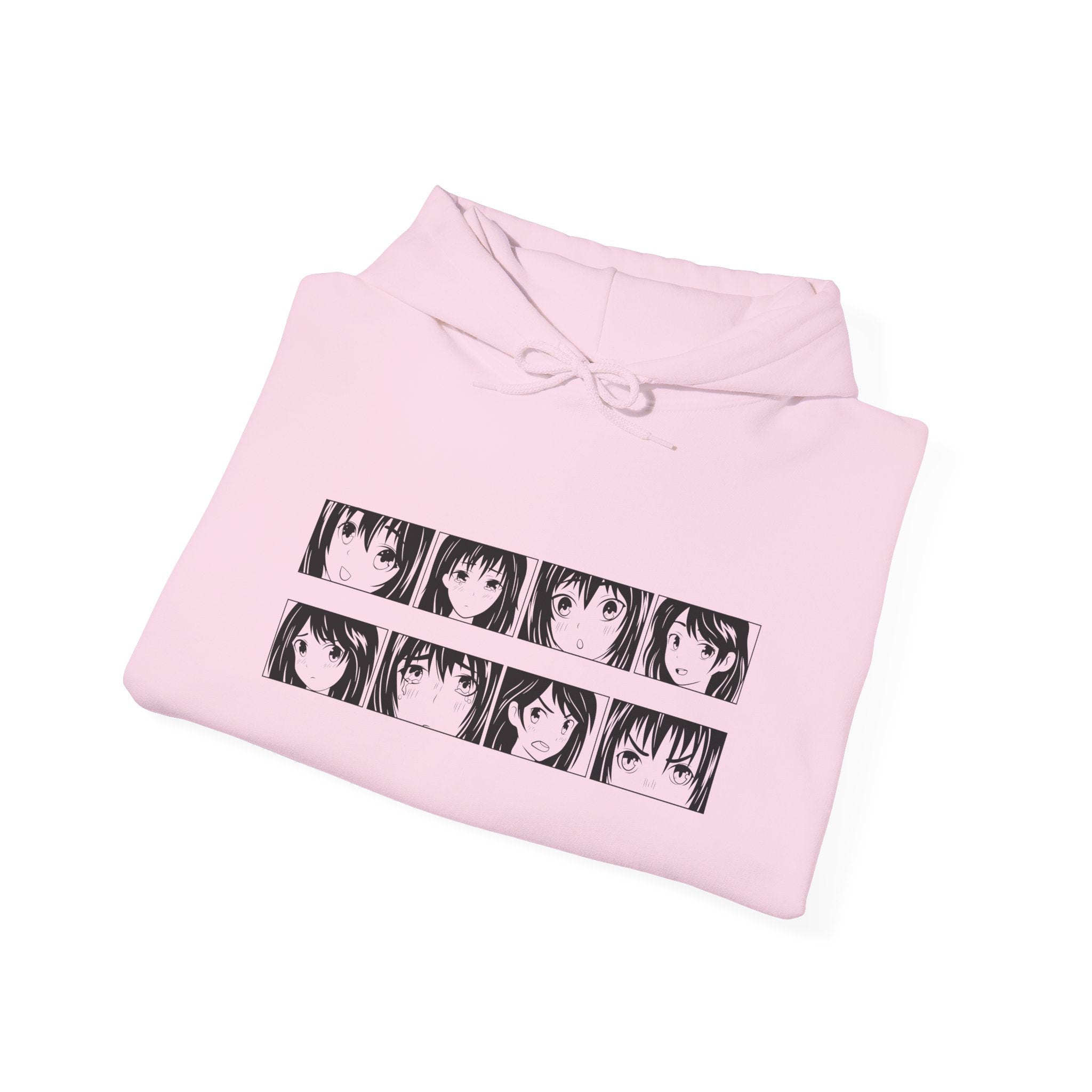 Anime-Inspired Hooded Sweatshirt, Cozy Unisex Hoodie for Casual Wear, Perfect Gift for Fans, Relaxed Street Style, Great for Any Season