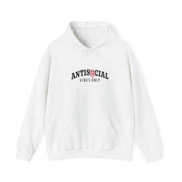 Antisocial Vibes Only Hoodie — Cozy Graphic Pullover