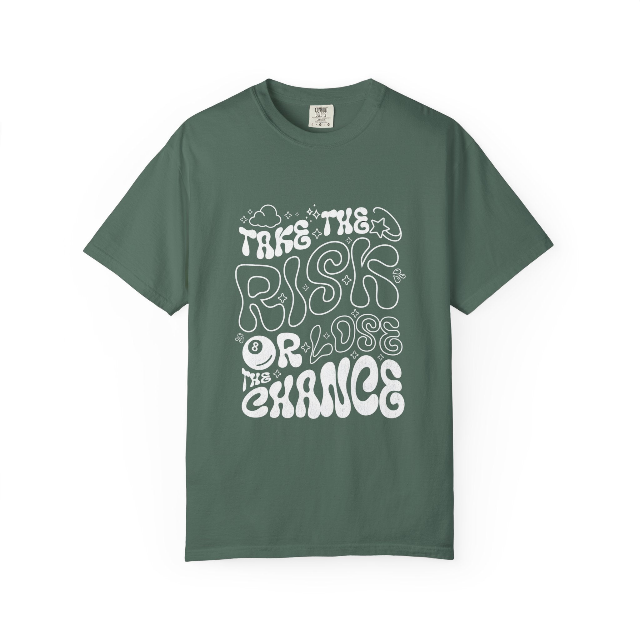 Motivational Unisex T-Shirt: 'Take the Risk or Lose the Chance'