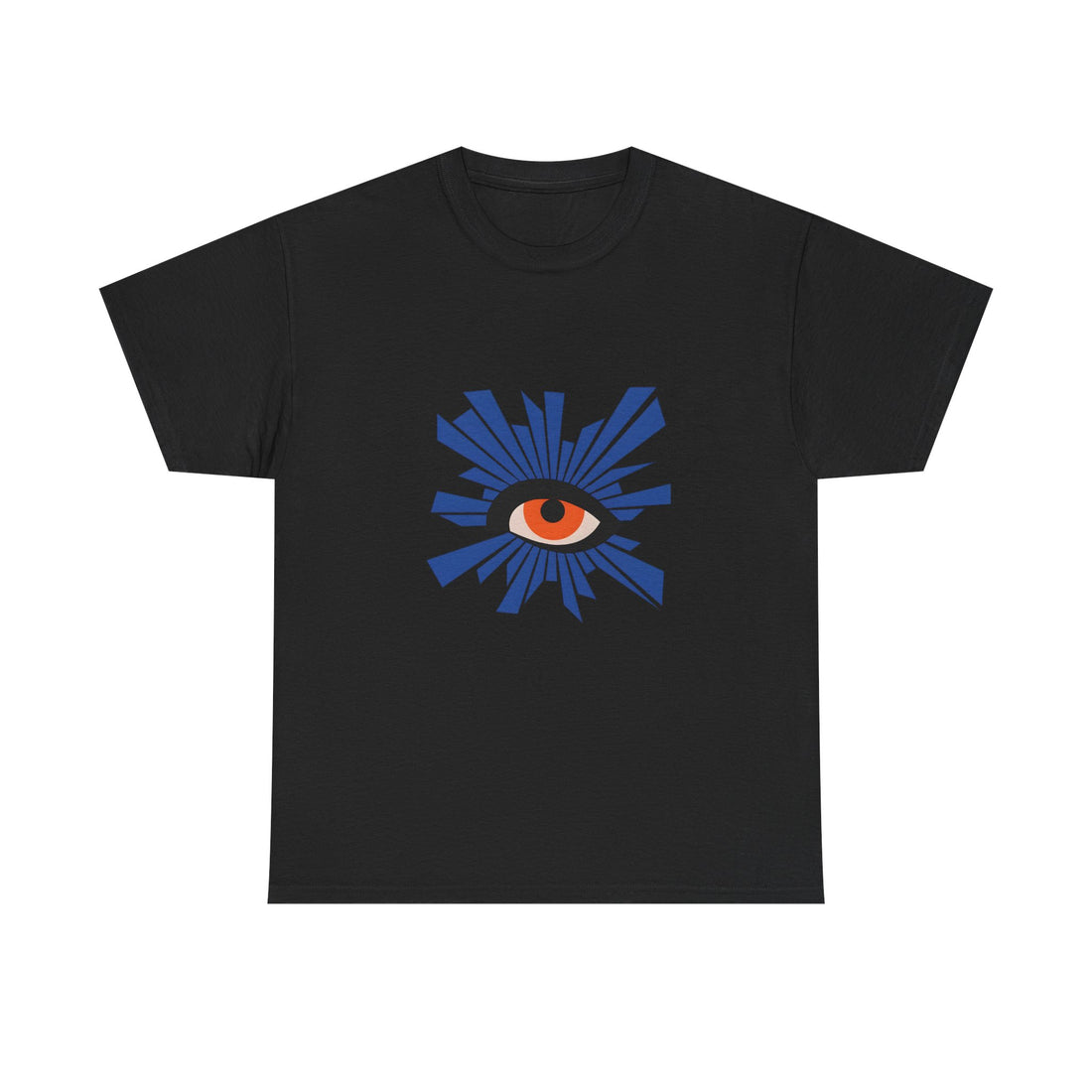 Eye Burst Graphic Tee — Retro Mystic All-Seeing Eye T-Shirt
