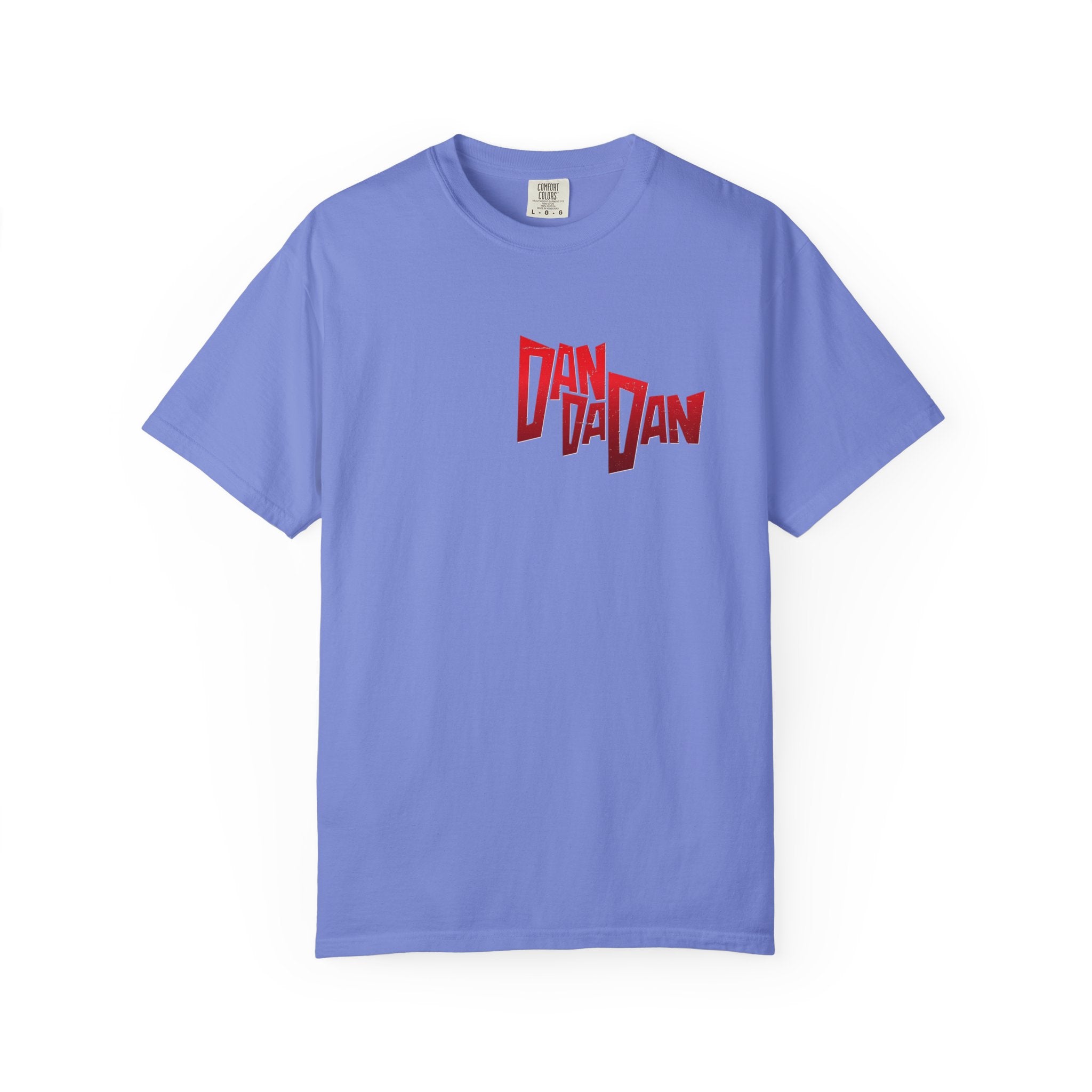Garment-Dyed Graphic T-Shirt, Cool Anime Tee, Casual Streetwear, Gift for Fans, Trendy Graphic Top, Everyday Wear