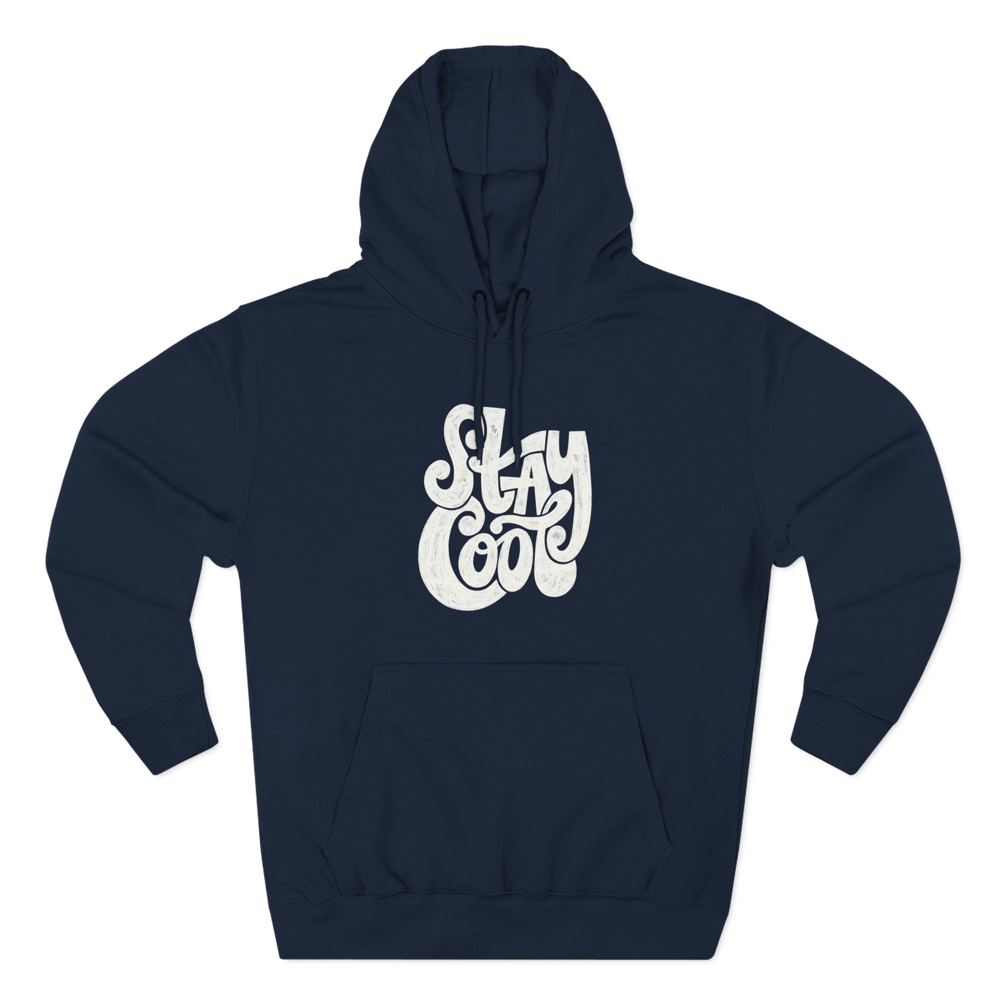 Cozy Graphic Hoodie with 'Stay Cool' Design, Perfect Gift for Casual Wear, Holiday Sweatshirt, Unisex Fashion