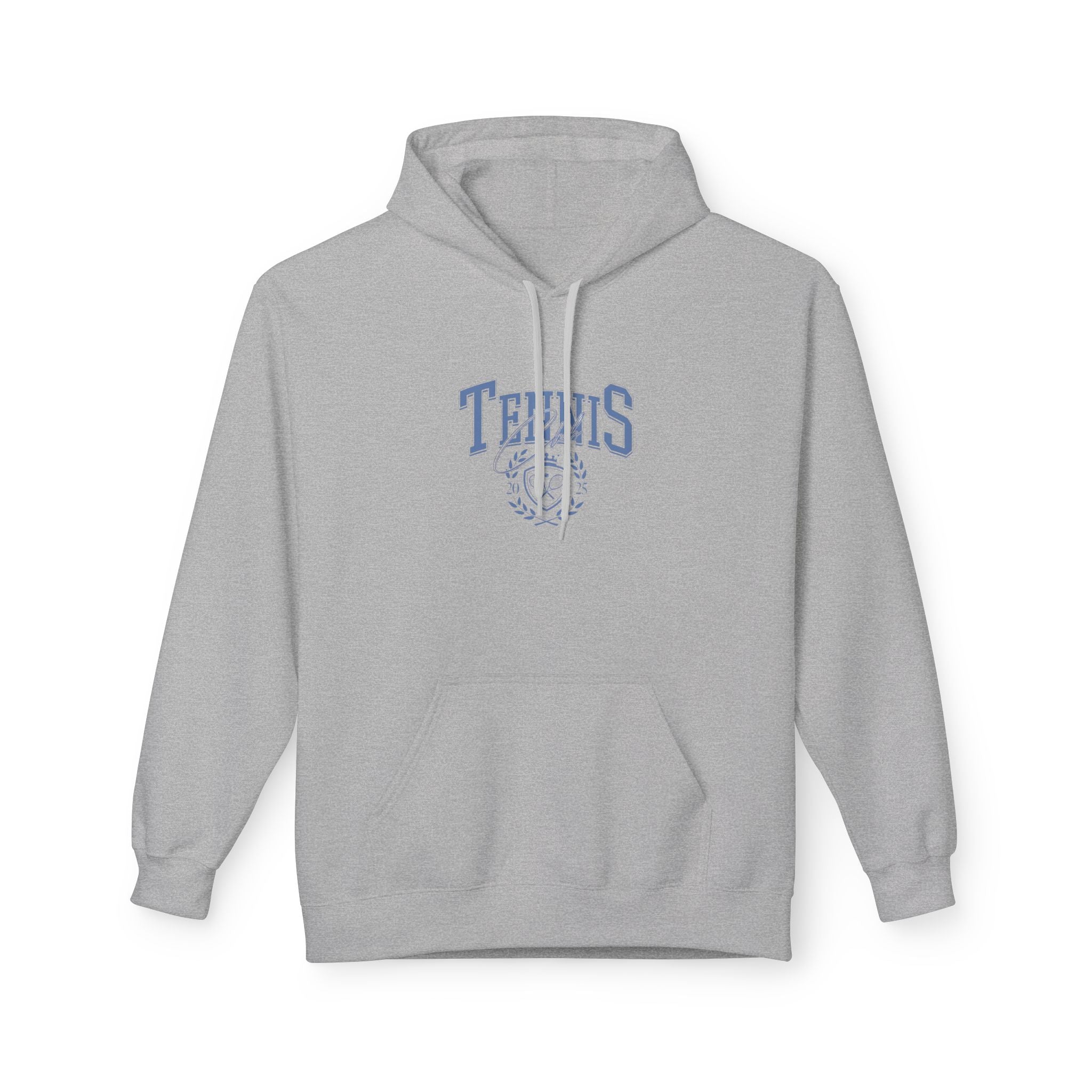 Tennis Hoodie — Vintage Court Graphic Sweatshirt
