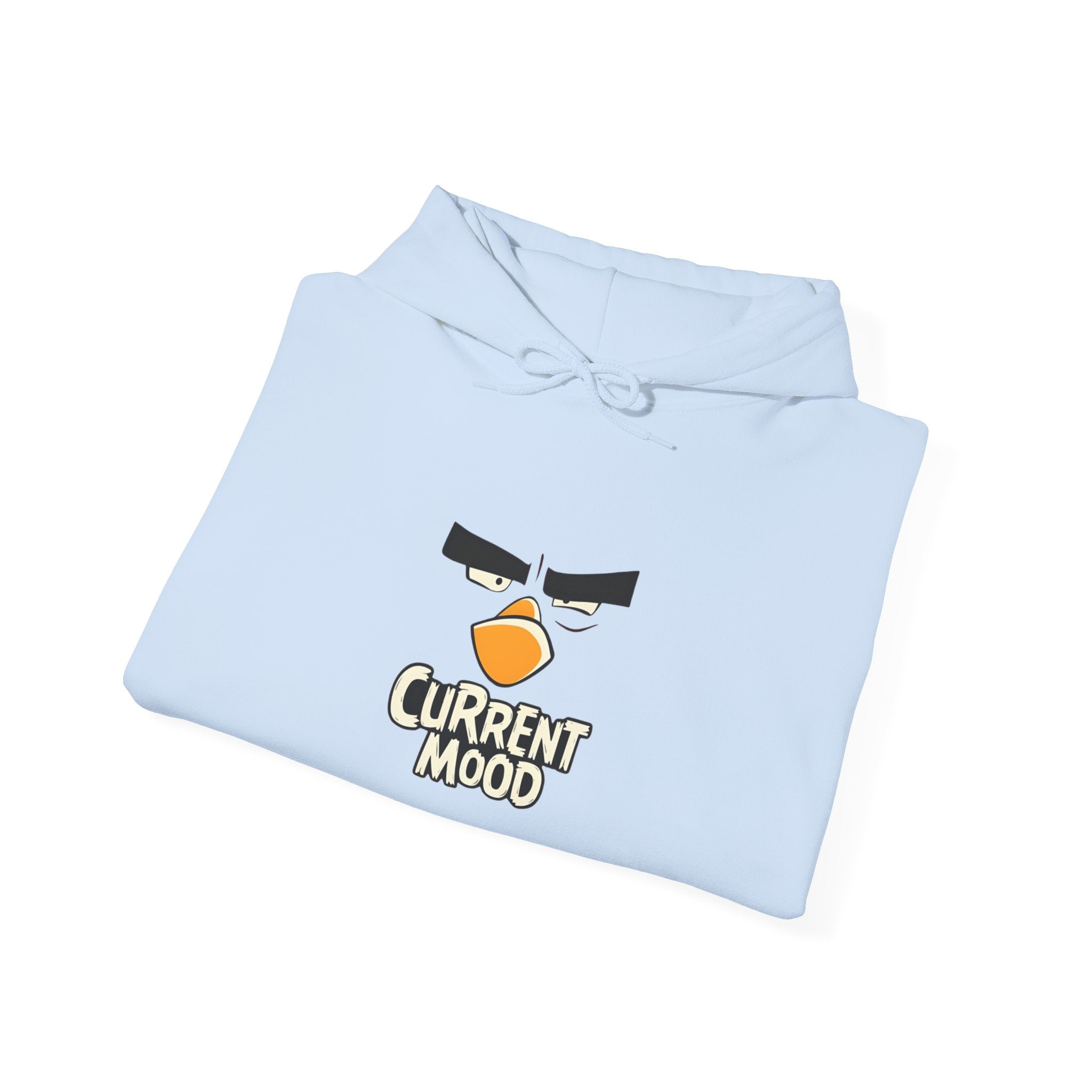 Mood-Boosting Hooded Sweatshirt | Fun Gift for Friends, Cozy Apparel, Winter Wardrobe Essential, Casual Ironic Wear, Funny Gift