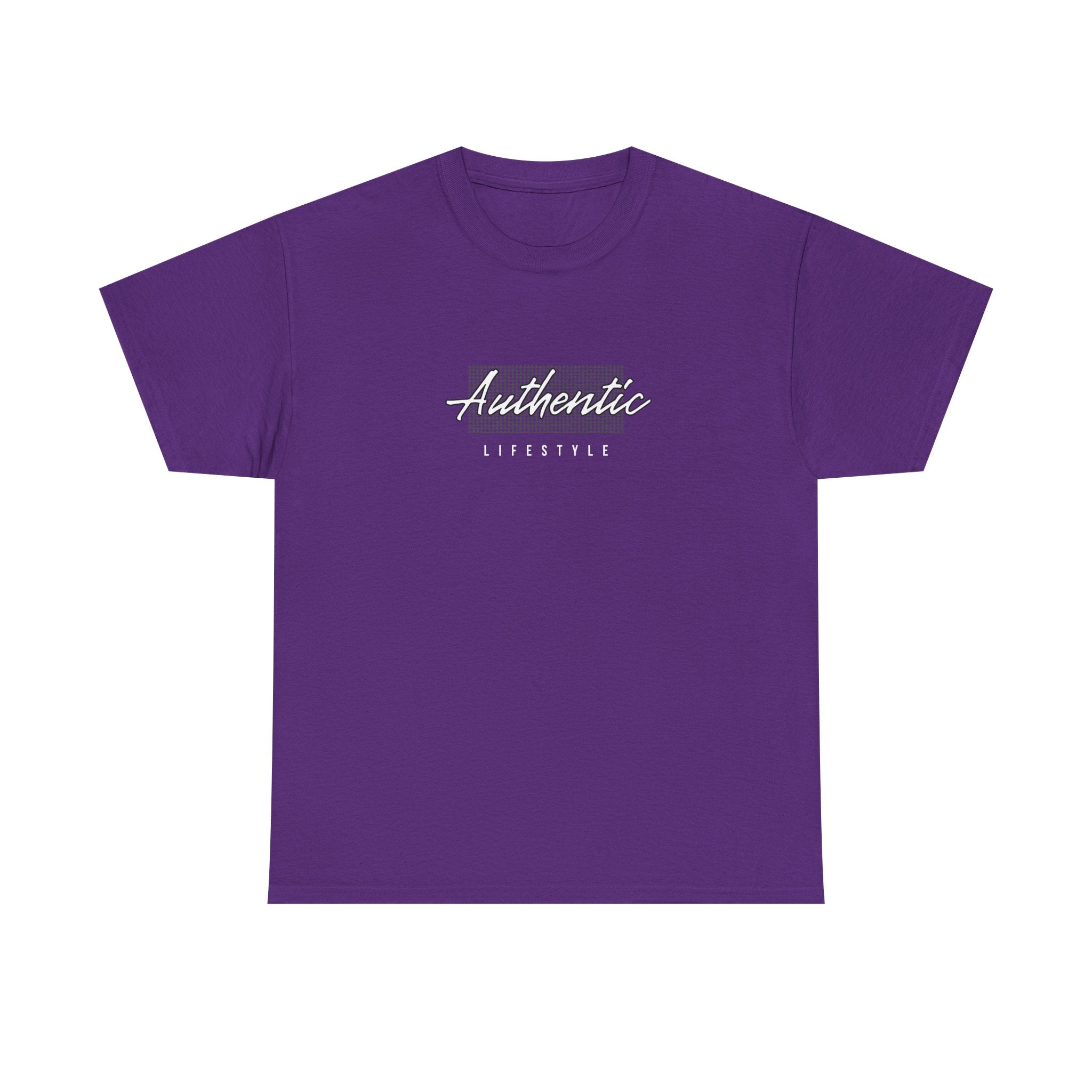 Authentic Lifestyle T-Shirt — Minimal Script Graphic Tee