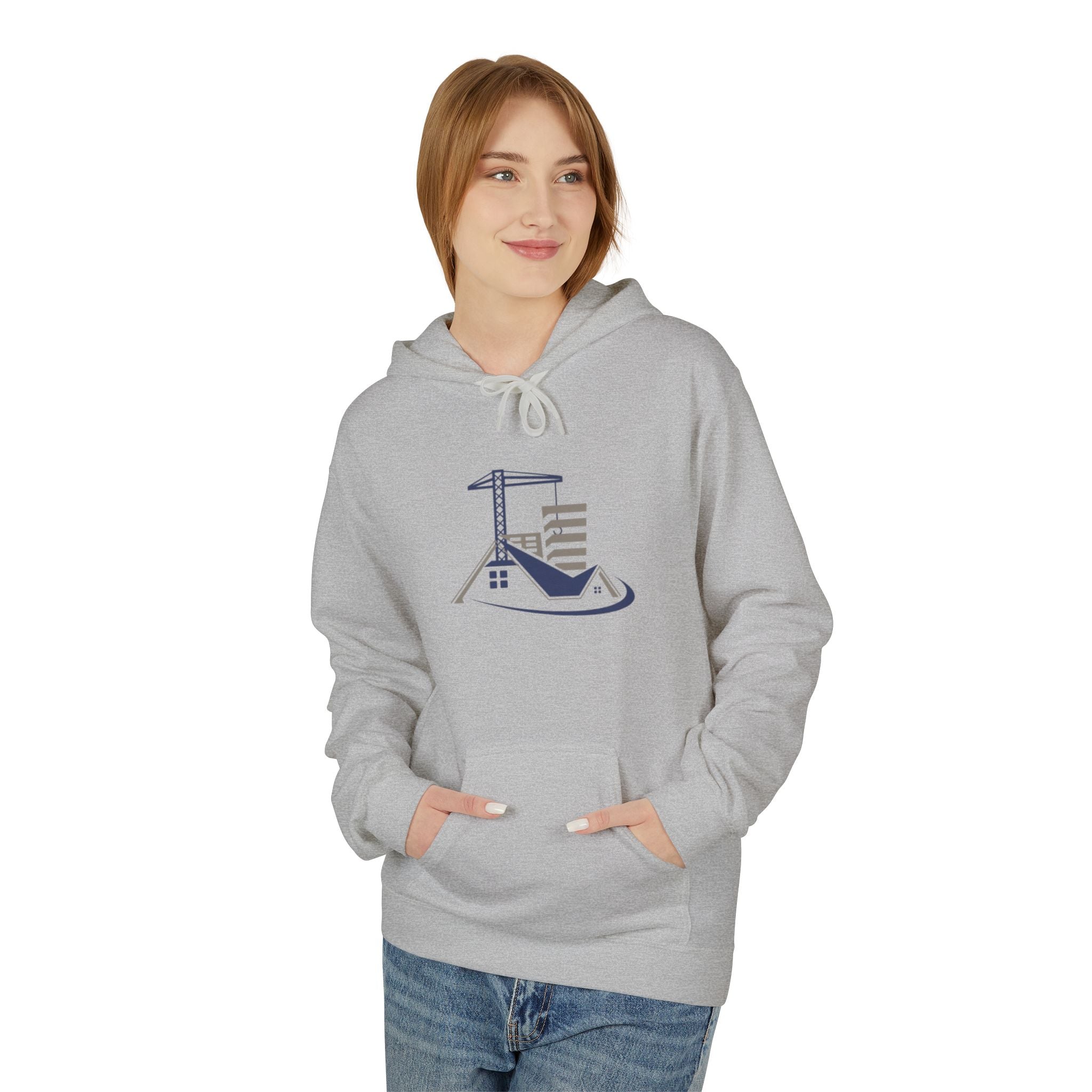 Coastal Lighthouse Hoodie — Minimal Nautical Beach House Graphic