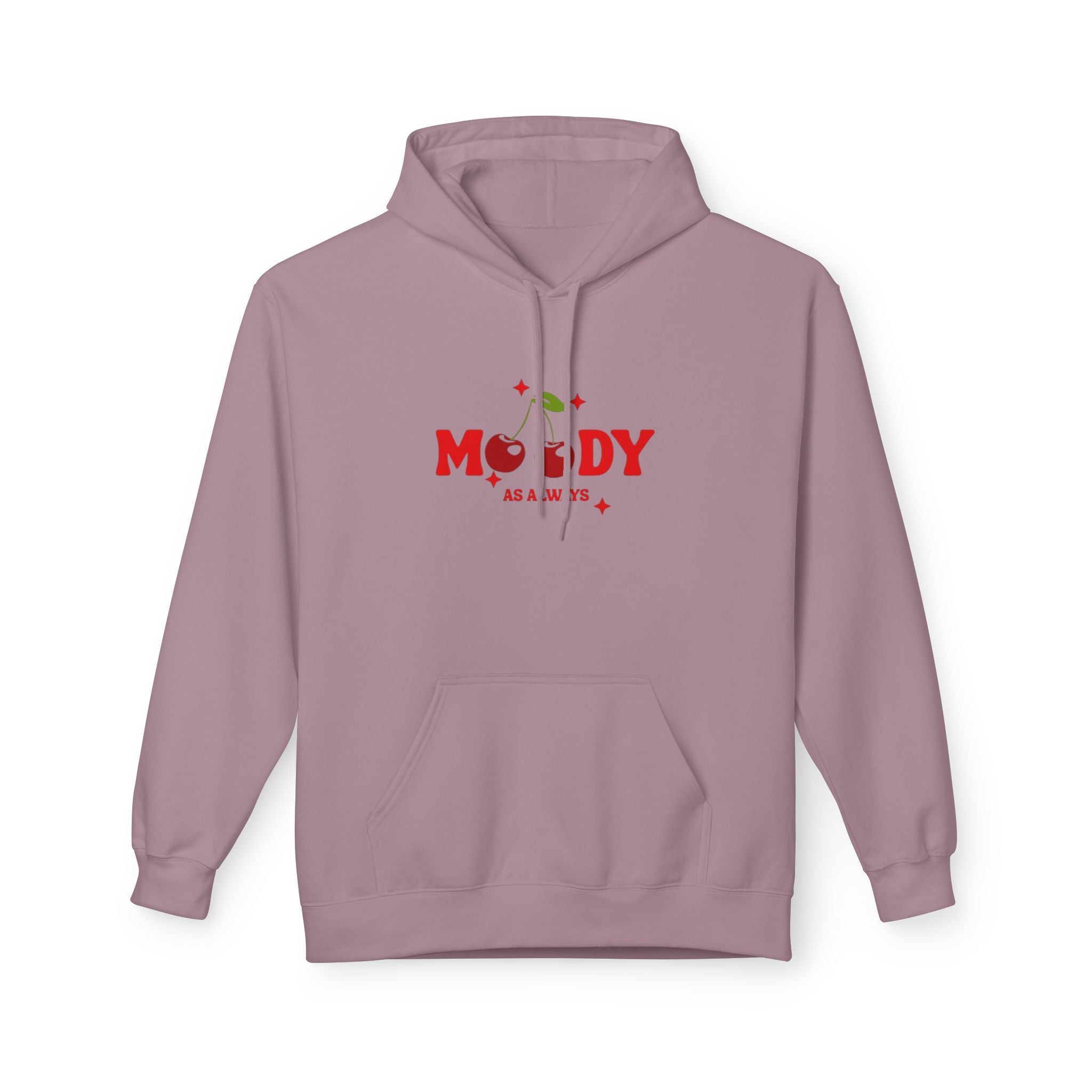 Moody As A Rose Hoodie — Floral Graphic Hoodie for Moody Vibes