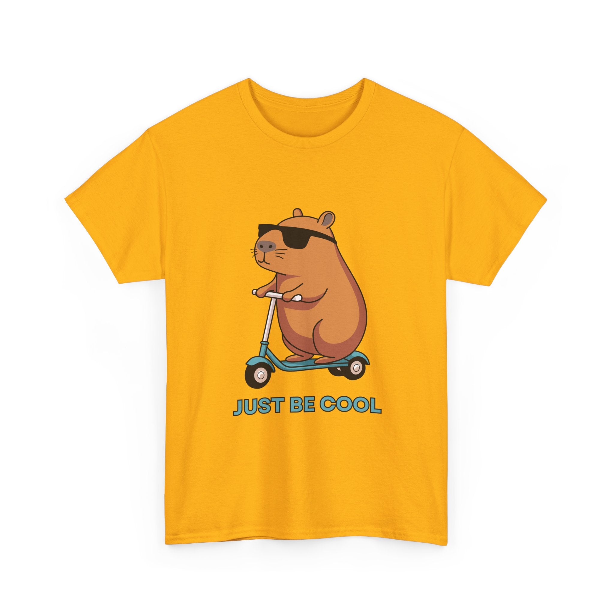 Cool Bear Unisex Heavy Cotton Tee, Funny Tee, Cute Animal Shirt, Casual Wear, Gift for Kids & Adults