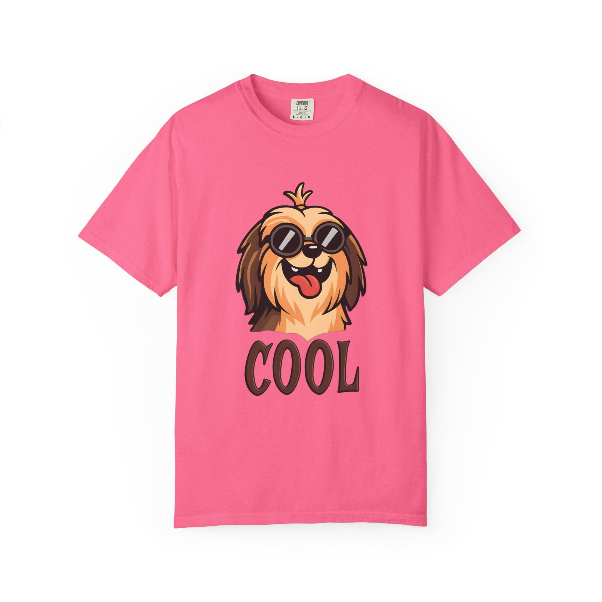 Cool Dog Graphic T-Shirt, Unisex Pet Lover Tee, Fashionable Casual Wear, Gift for Dog Owners, Summer Wardrobe Essential