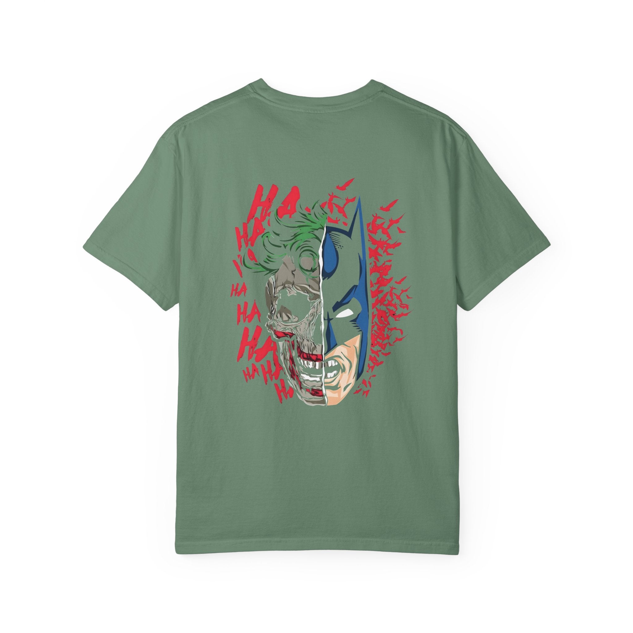 Playful Batman Joker T-shirt, Unisex Funny Tee, Graphic Tee for Fans, Gift for Superhero Lovers, Comic-Inspired Apparel