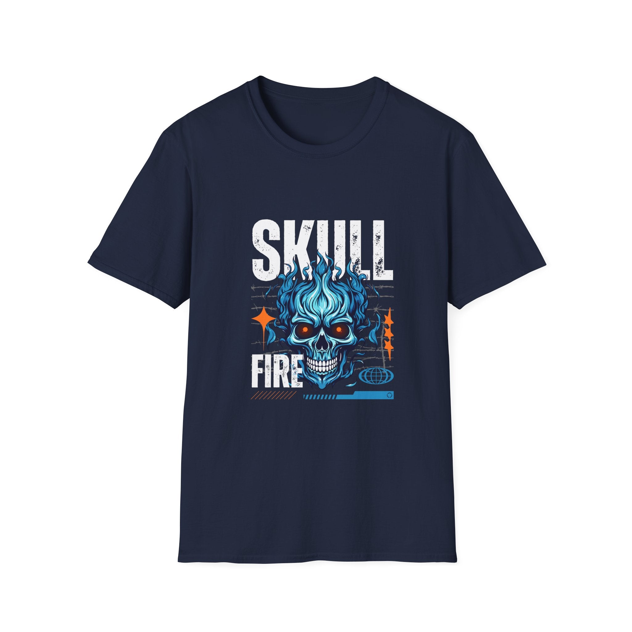 Skull Fire Graphic Tee