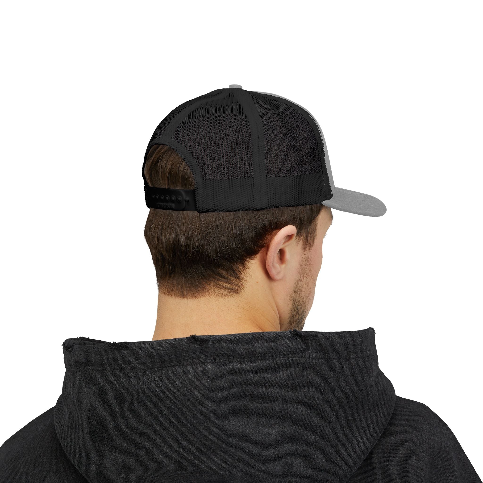 Alien Embroidered Snapback Trucker Cap, Cool Hat, Unique Gift for UFO Lovers, Casual Wear, Festival Fashion, Fun Accessory