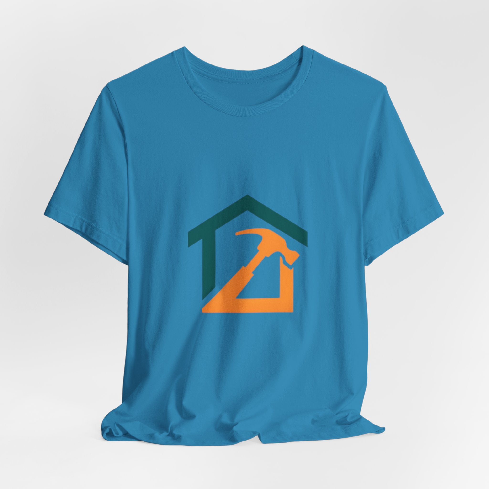 Home Repair Hammer T-Shirt — Contractor & DIY House Logo Tee