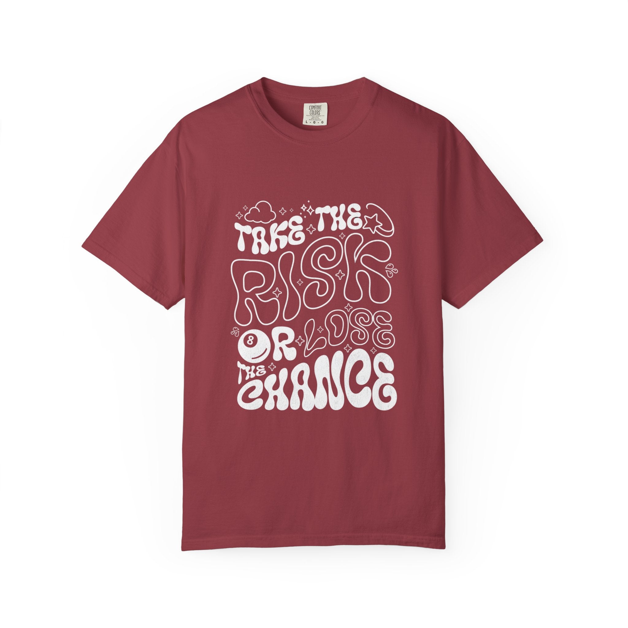 Motivational Unisex T-Shirt: 'Take the Risk or Lose the Chance'