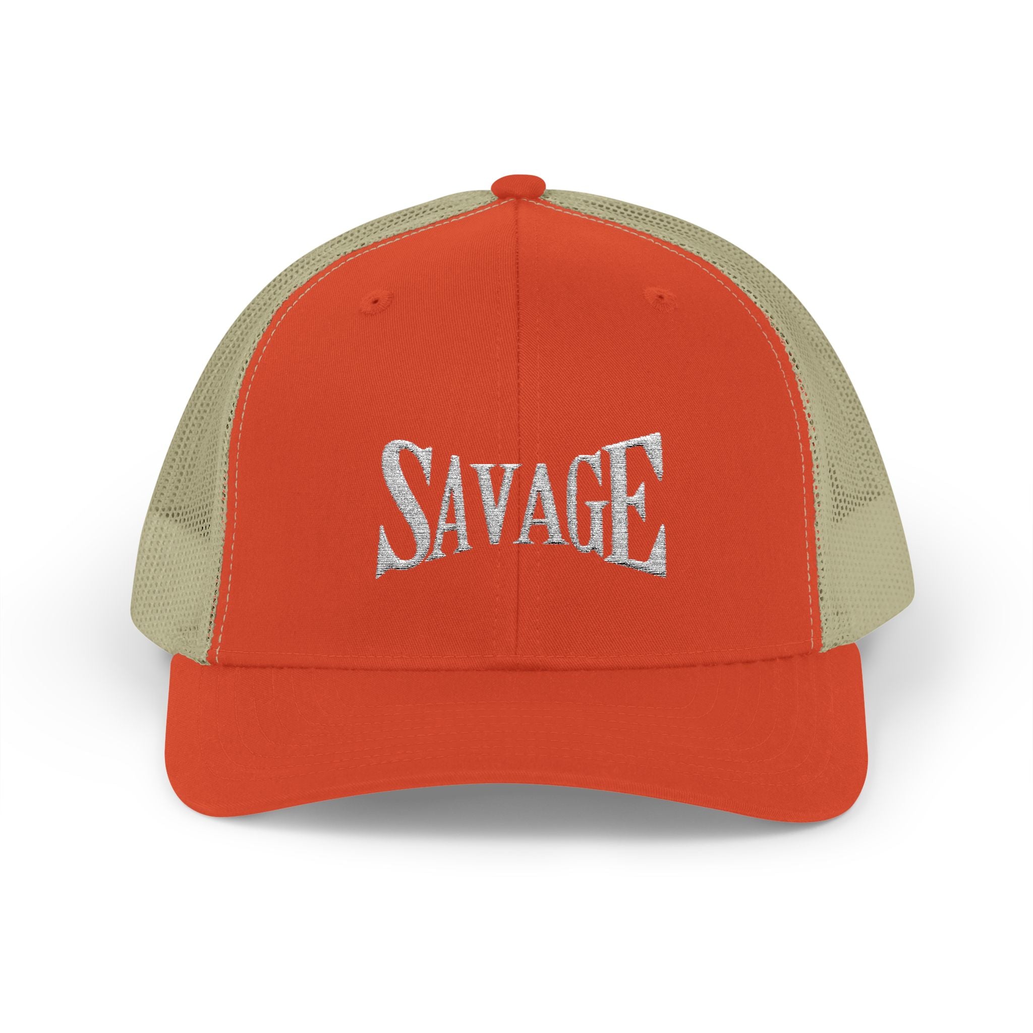 Savage Snapback Trucker Cap - Stylish Casual Headwear