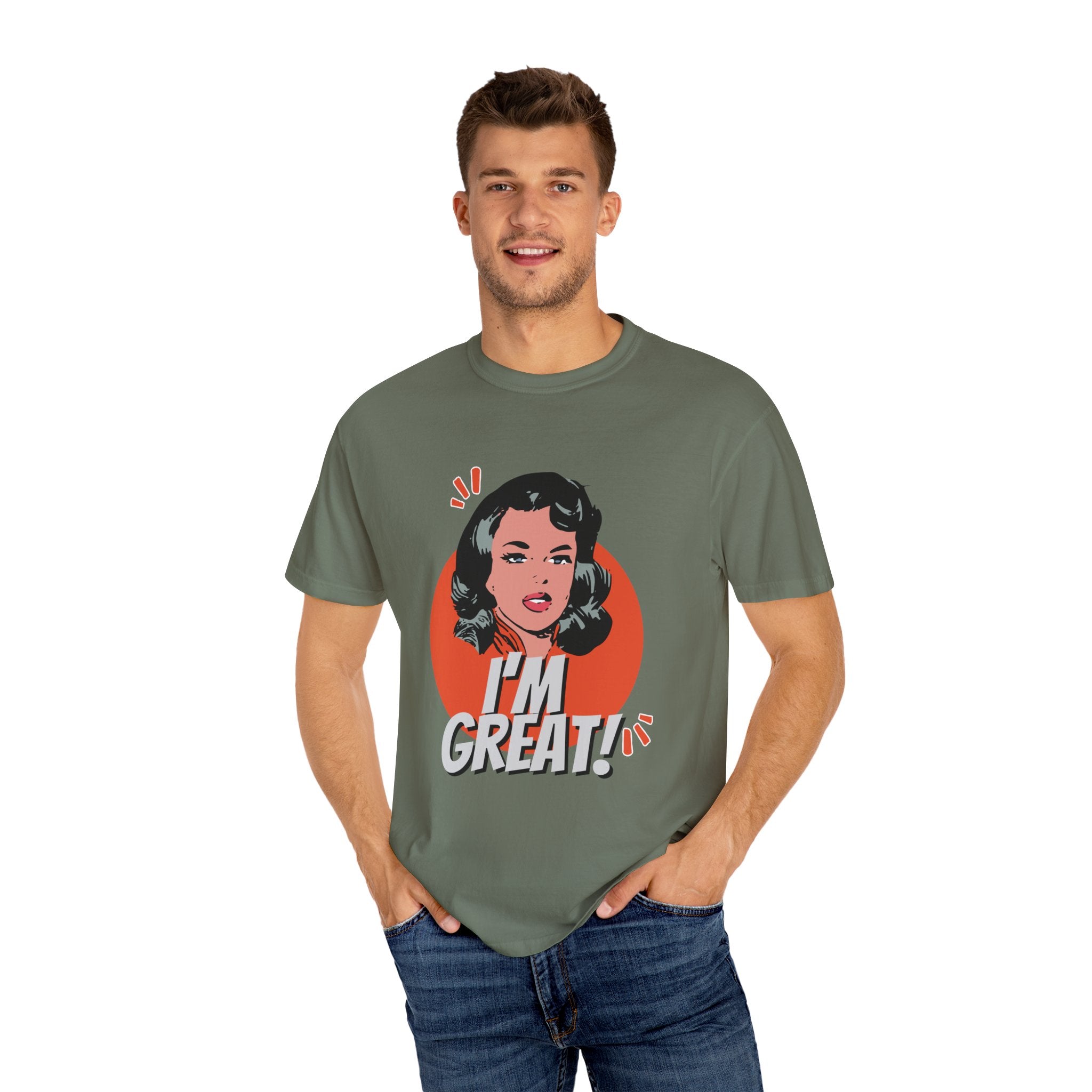Empowering Retro T-Shirt, Vintage Style Graphic Tee, Celebrate Confidence, Perfect Gift for Friends, Unisex Apparel, Casual Wear