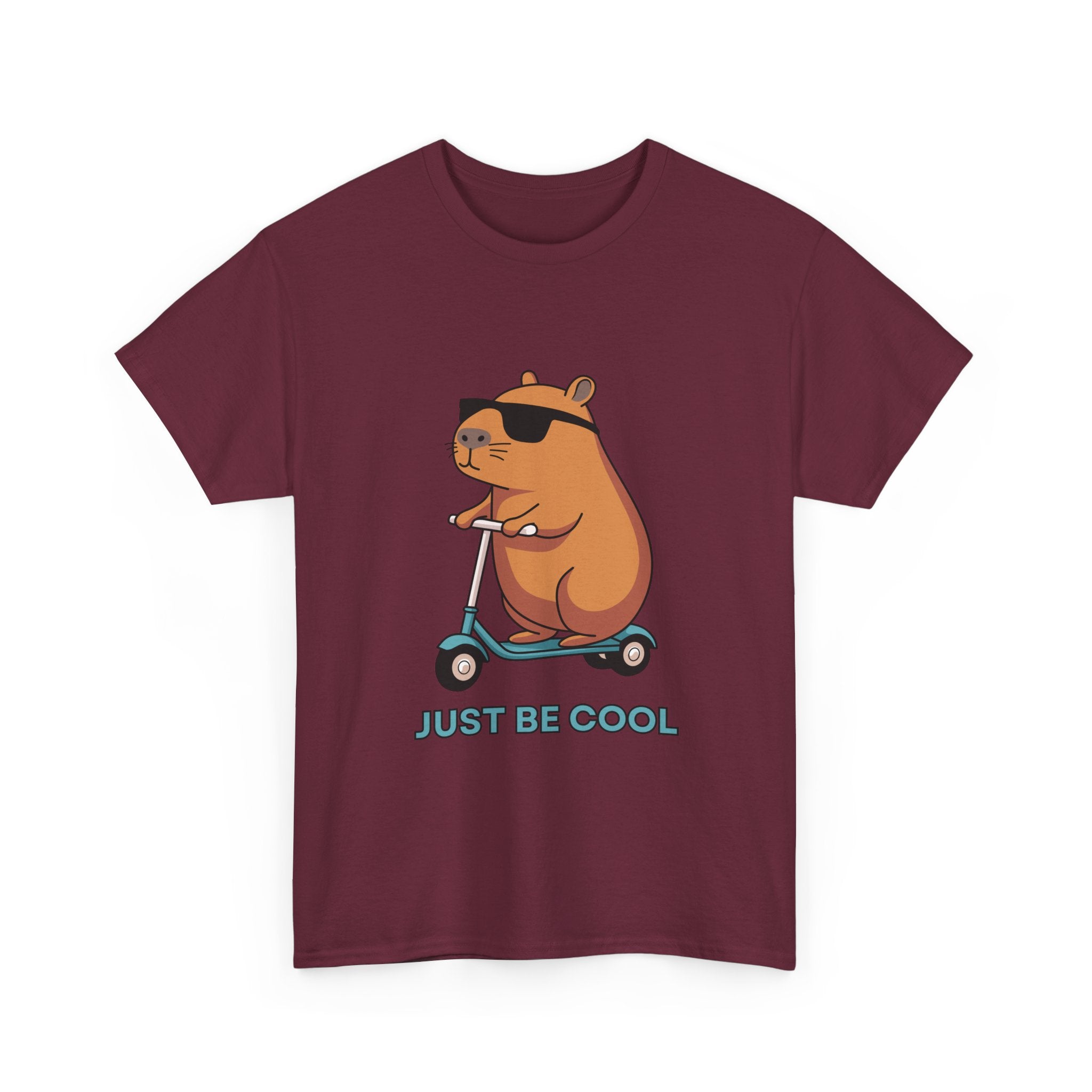 Cool Bear Unisex Heavy Cotton Tee, Funny Tee, Cute Animal Shirt, Casual Wear, Gift for Kids & Adults