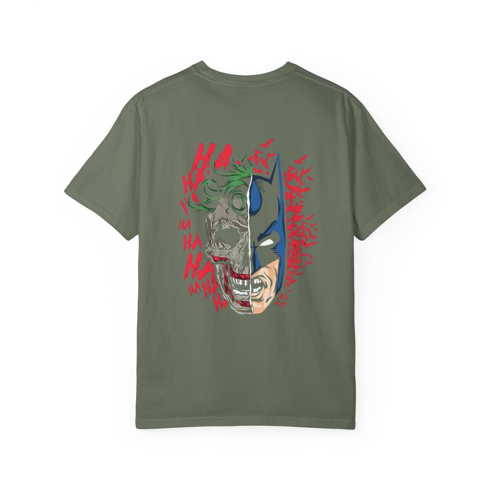 Playful Batman Joker T-shirt, Unisex Funny Tee, Graphic Tee for Fans, Gift for Superhero Lovers, Comic-Inspired Apparel