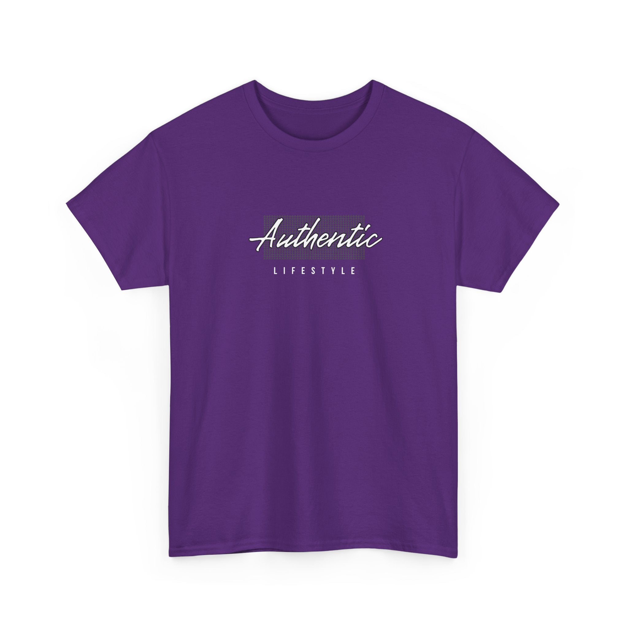 Authentic Lifestyle T-Shirt — Minimal Script Graphic Tee