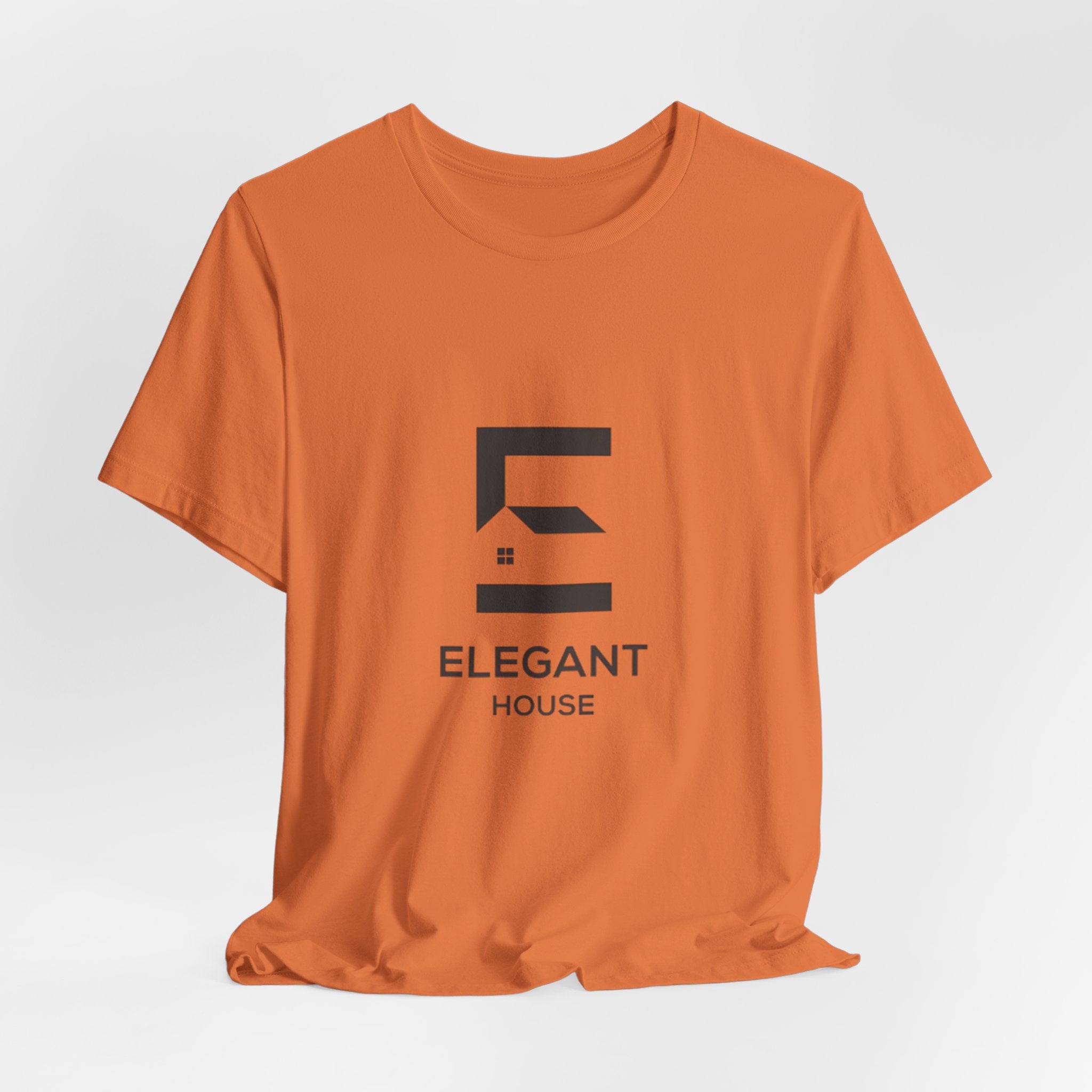 Elegant House Logo T-Shirt — Minimal Real Estate Branding Tee