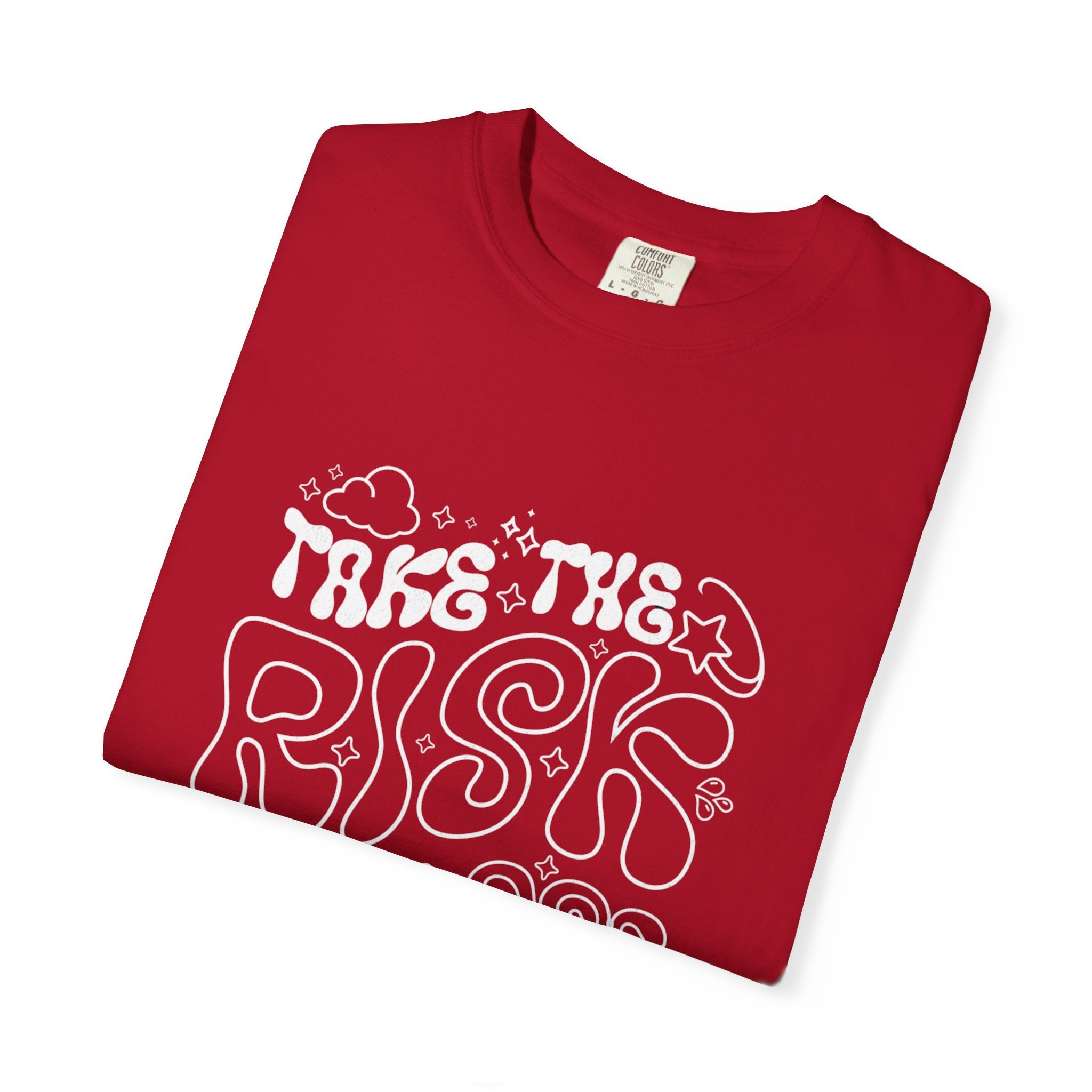 Motivational Unisex T-Shirt: 'Take the Risk or Lose the Chance'