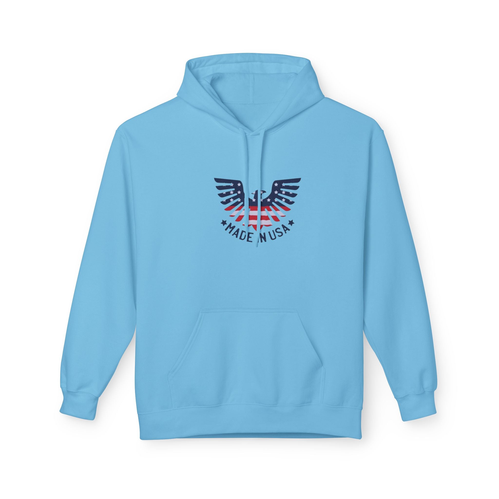 Made in USA Eagle Hoodie – Patriotic American Flag Pullover