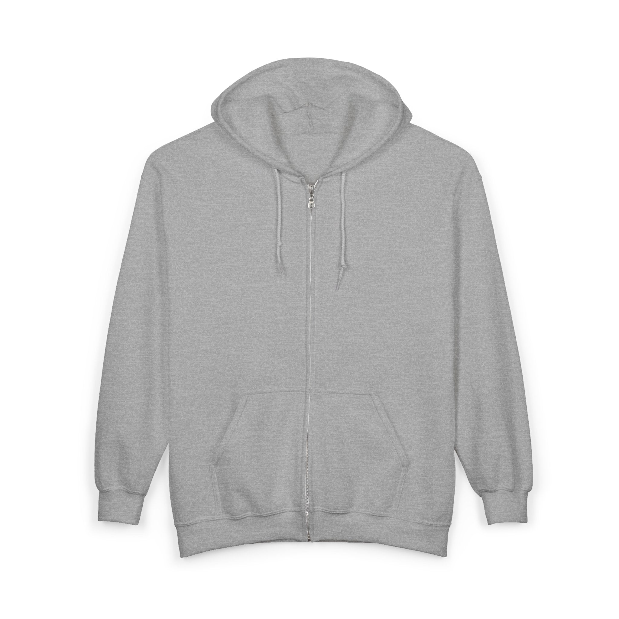 Cozy Full Zip Hooded Sweatshirt | Unisex Hoodie for Casual Wear, Great for Gifts, Relaxing, Outdoor Adventures, Every Season
