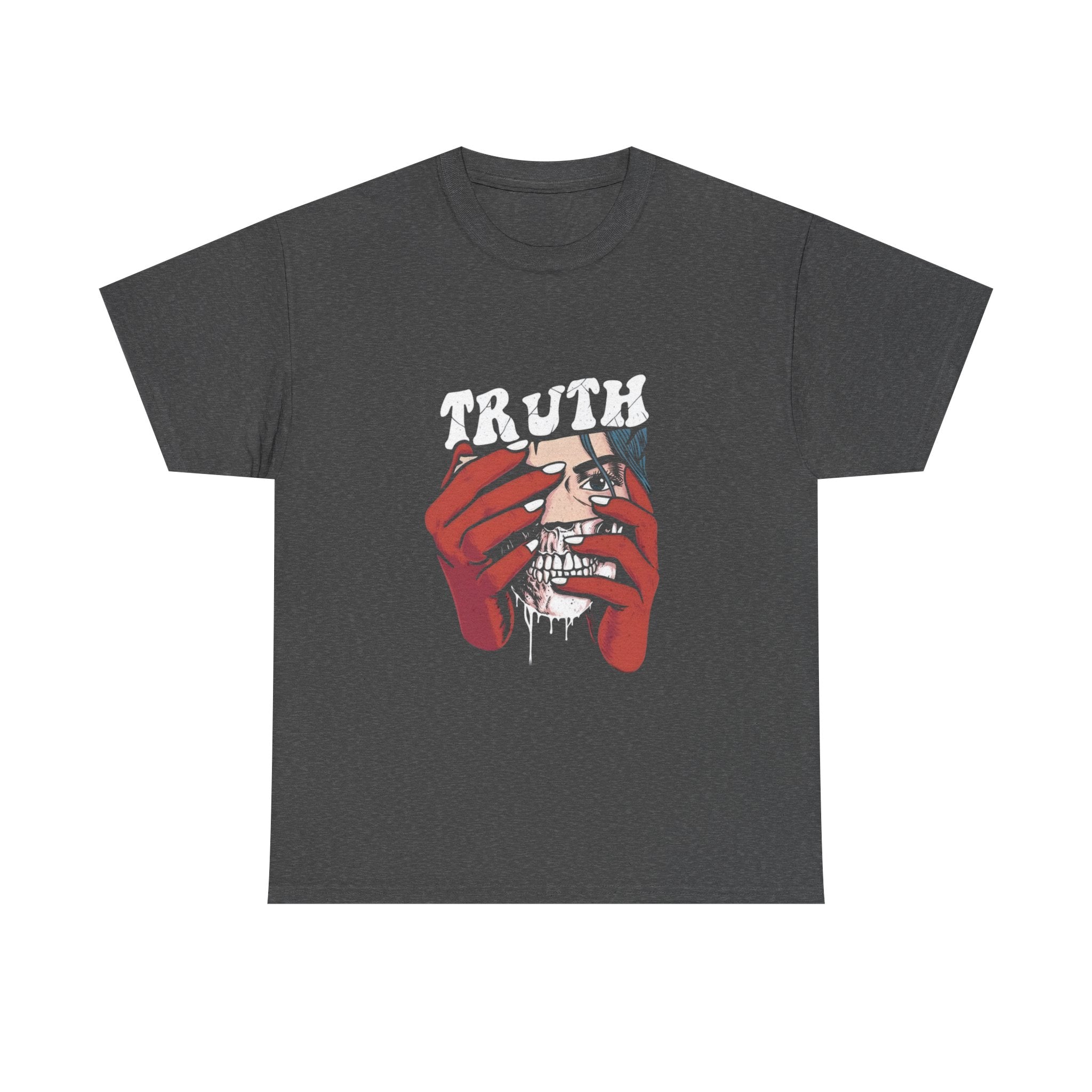 Bold Graphic Tee with 'Truth' Design, Unisex Cotton T-Shirt, Casual Wear, Ideals Statement Shirt, Trendy Gift Idea