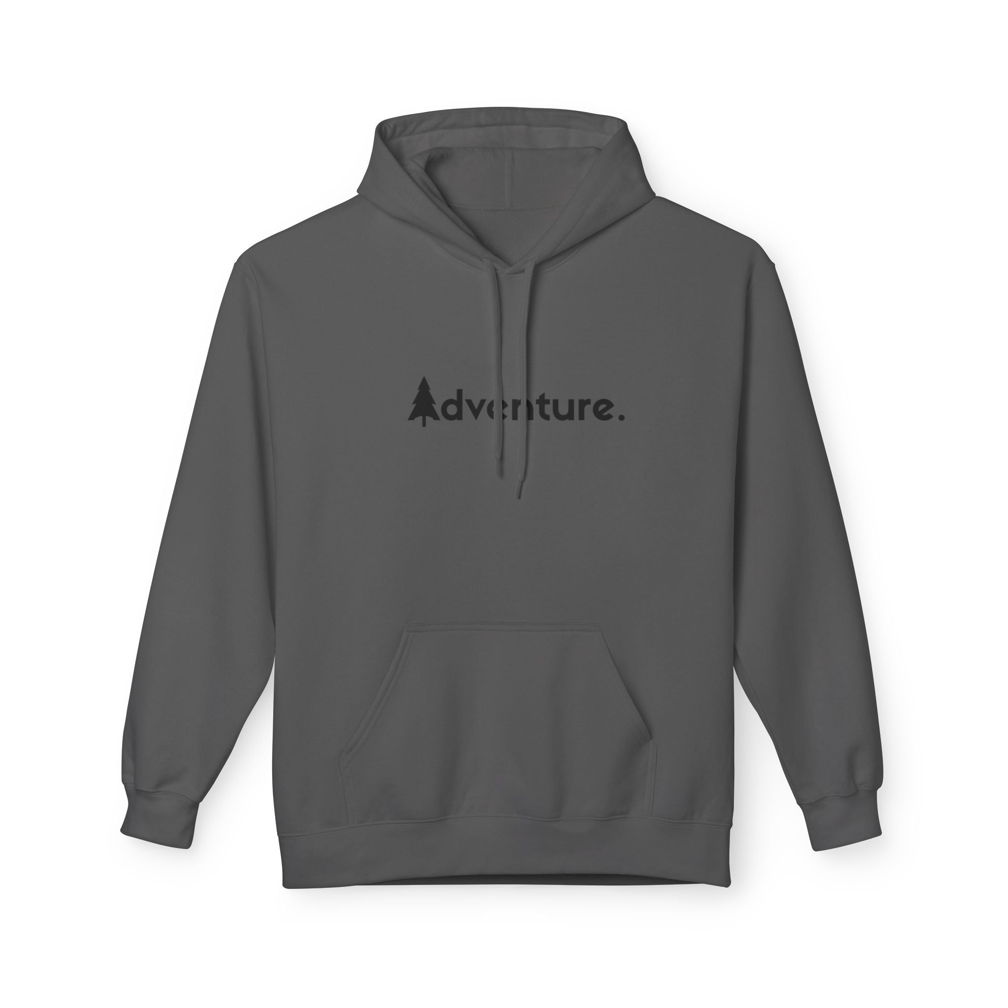 Adventure Hoodie — Minimal Mountain Graphic Pullover
