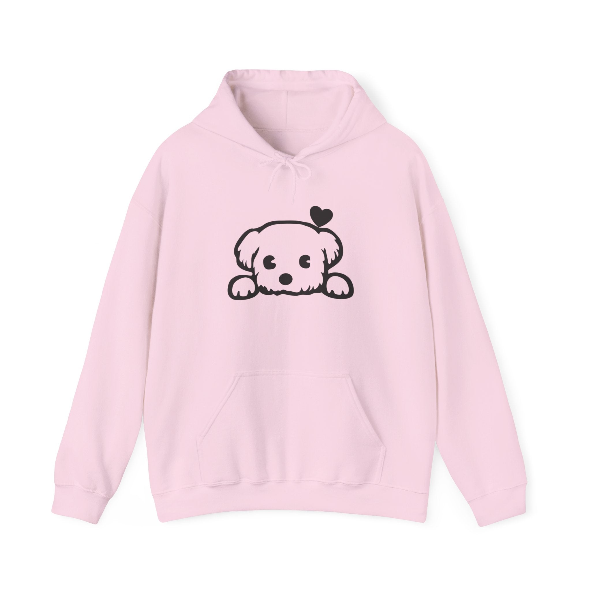 Adorable Puppy Hoodie, Cute Dog Sweatshirt for Pet Lovers, Cozy Unisex Gift, Perfect for Birthdays or Dog Lovers