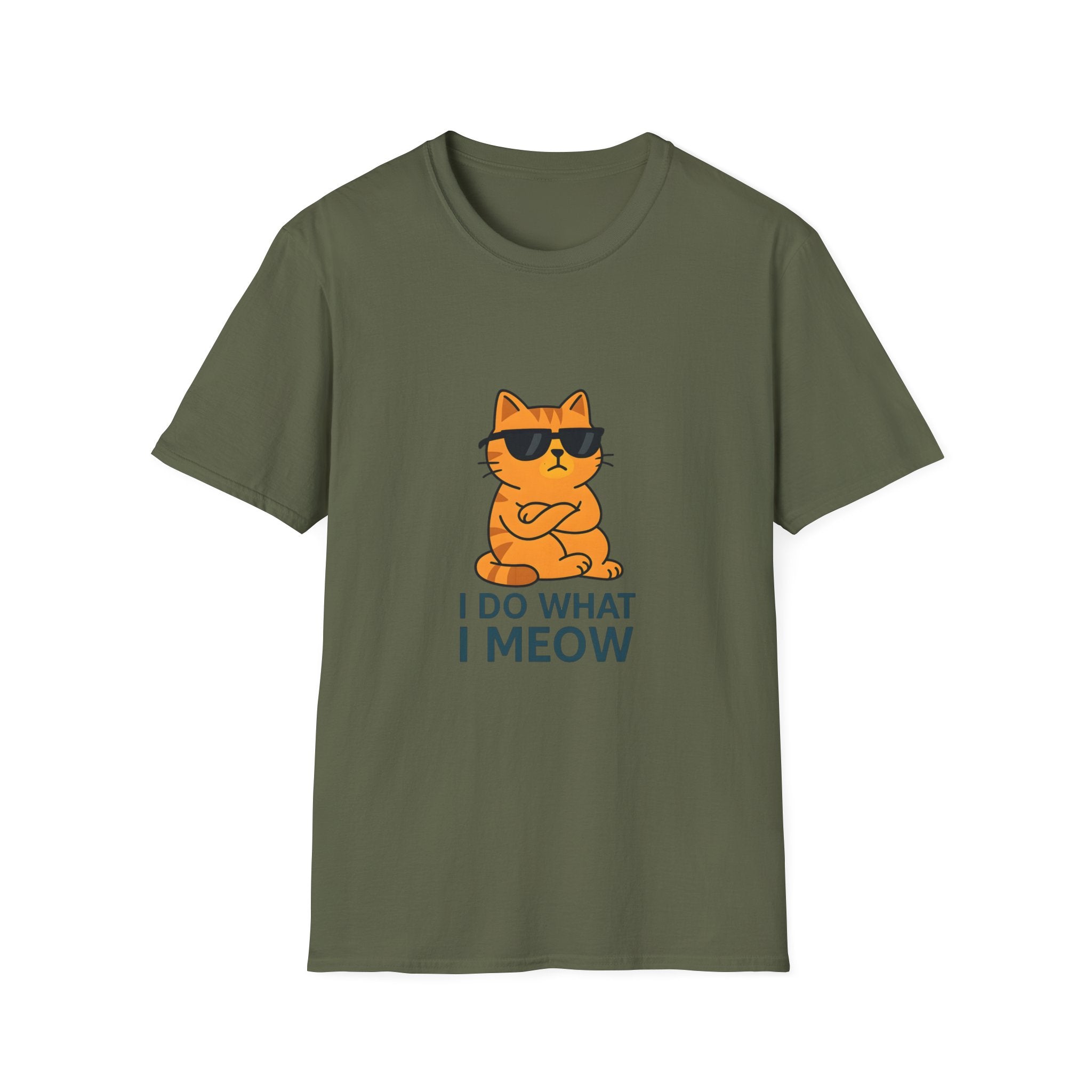 I Do What I Meow Cat T-Shirt — Funny Cool Cat Graphic Tee