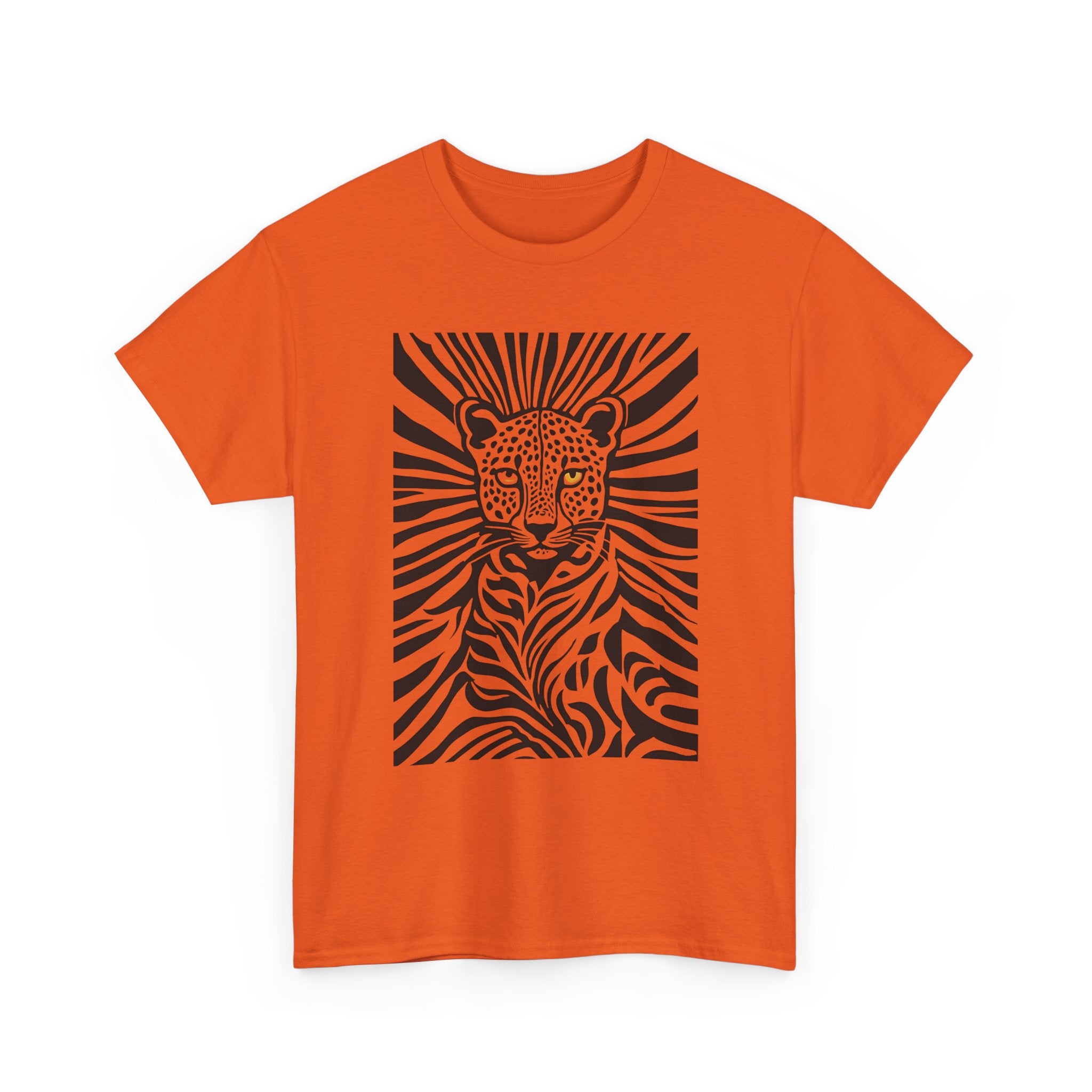 Stylish Animal Print Tee, Unisex Cotton T-Shirt, Wildlife Lover Gift, Casual Everyday Wear, Unique Graphic Tee, Statement Shirt