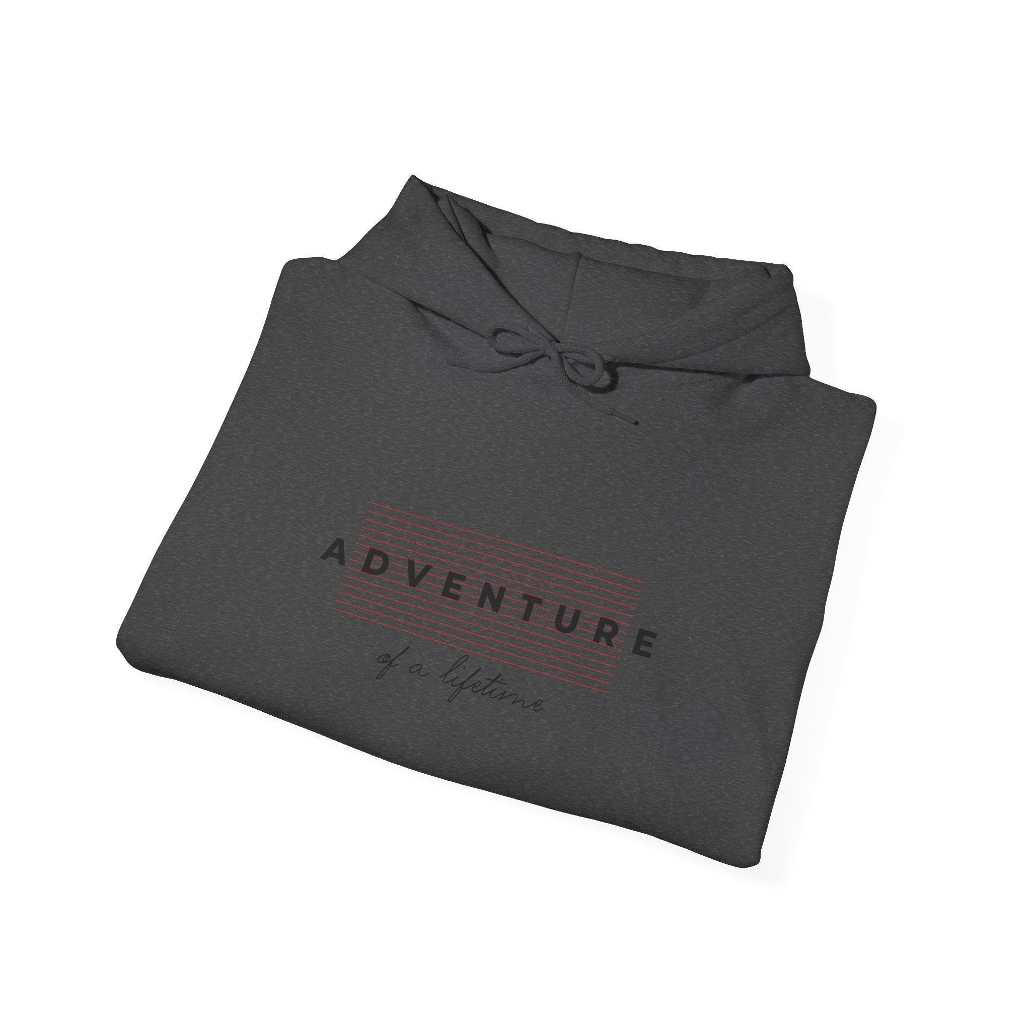 Adventure Is a Lifestyle Hoodie – Minimalist Outdoor Travel Pullover