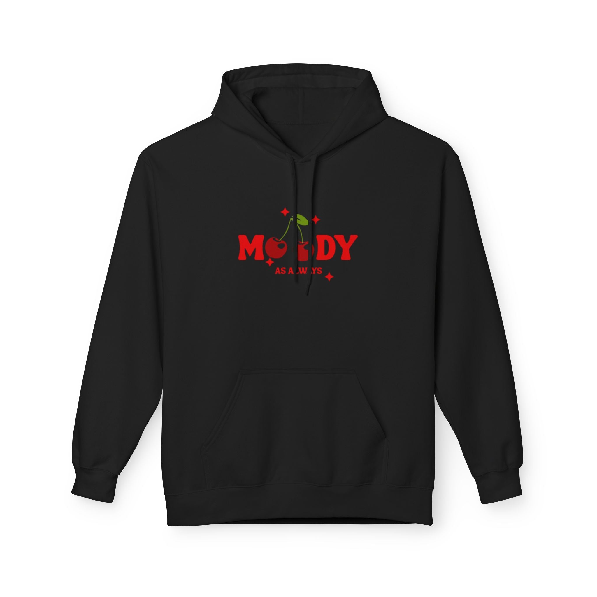 Moody As A Rose Hoodie — Floral Graphic Hoodie for Moody Vibes